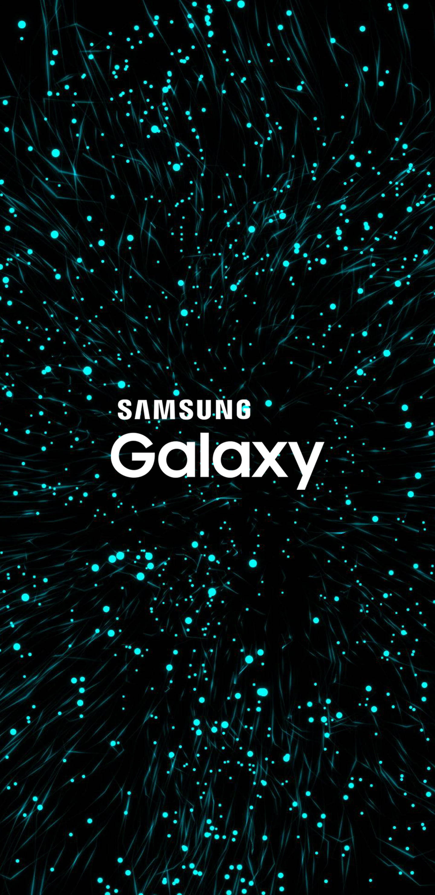 Samsung Galaxy Abstrakte Turkise Lys Wallpapers