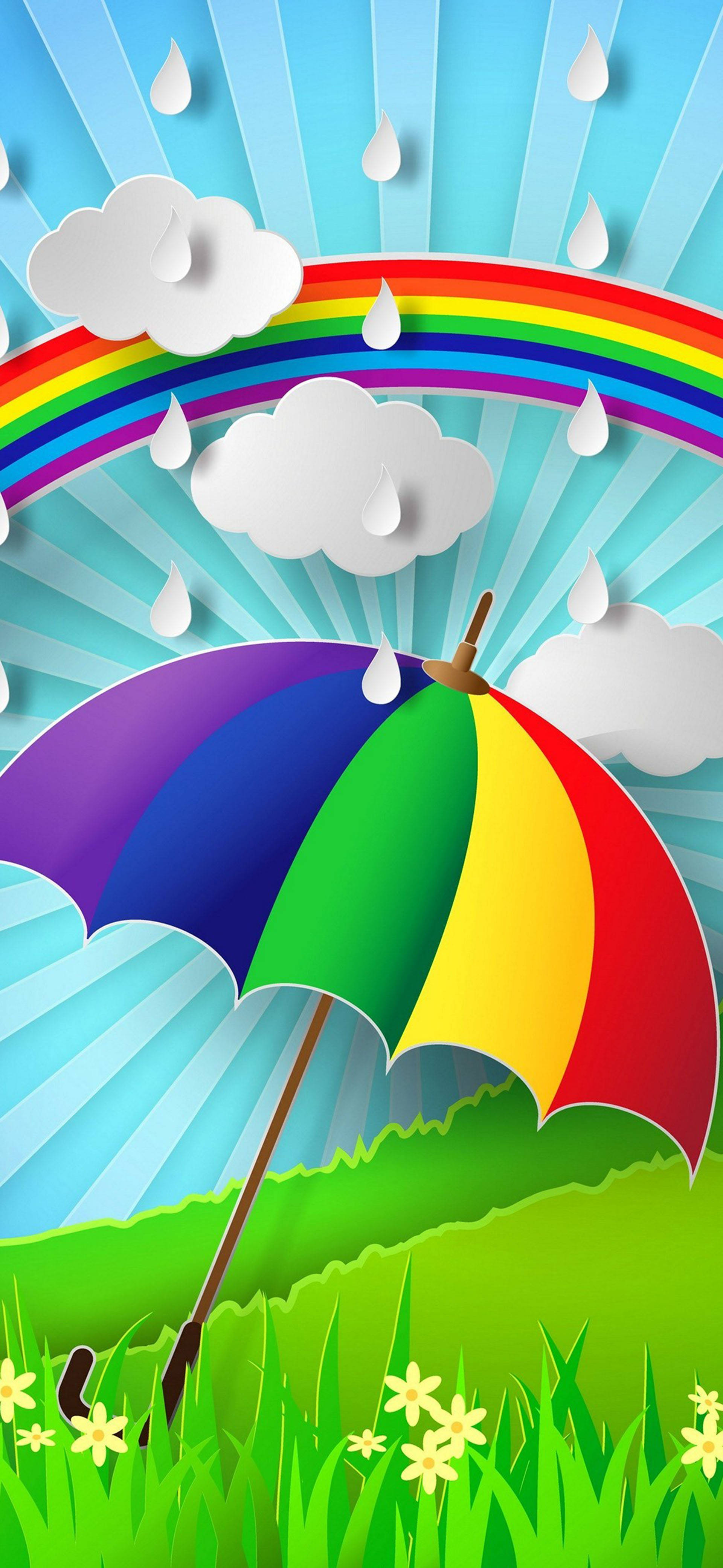 Samsung Galaxy S22 Regnvejr Wallpapers
