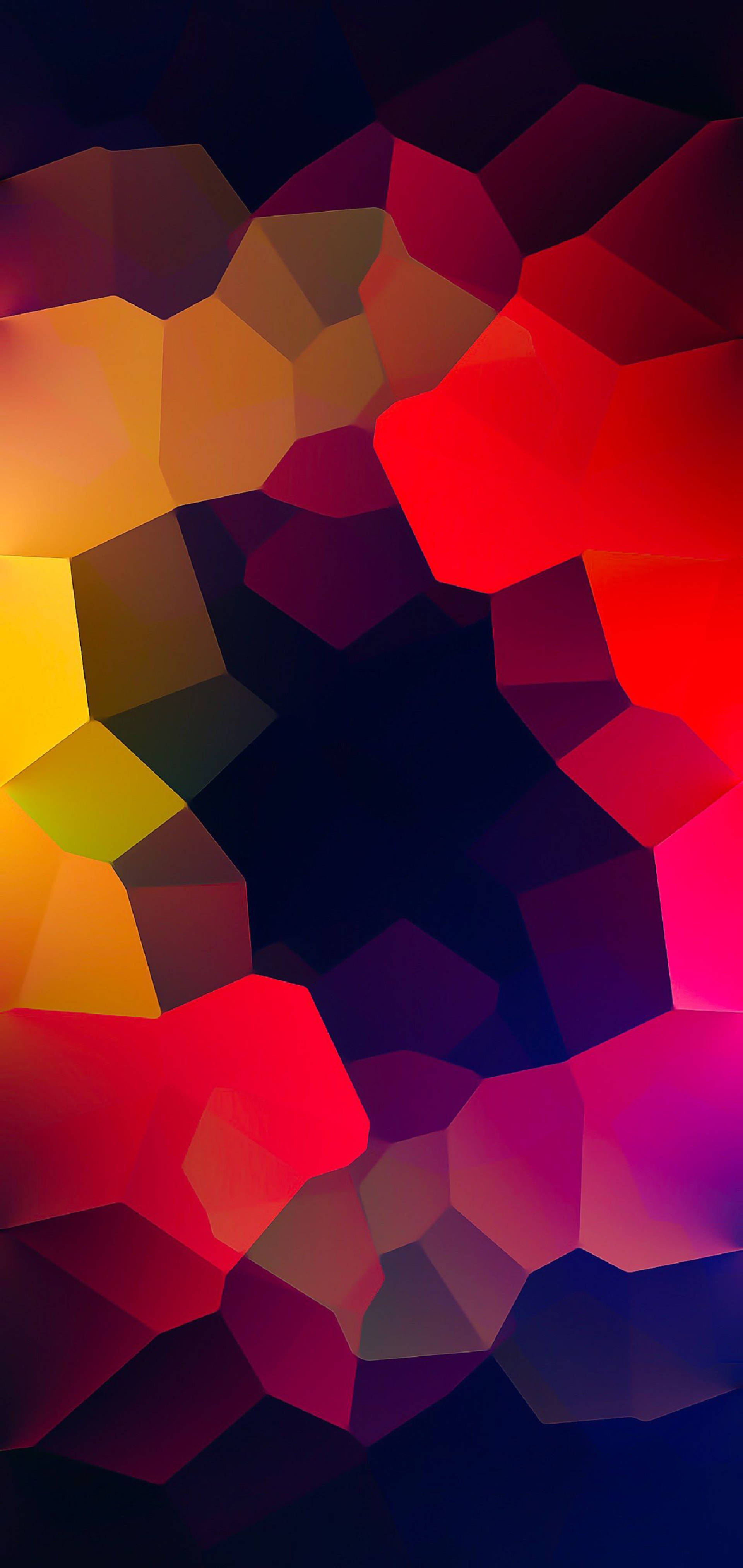 Samsung Galaxy S22 geometrisk mønster Wallpapers