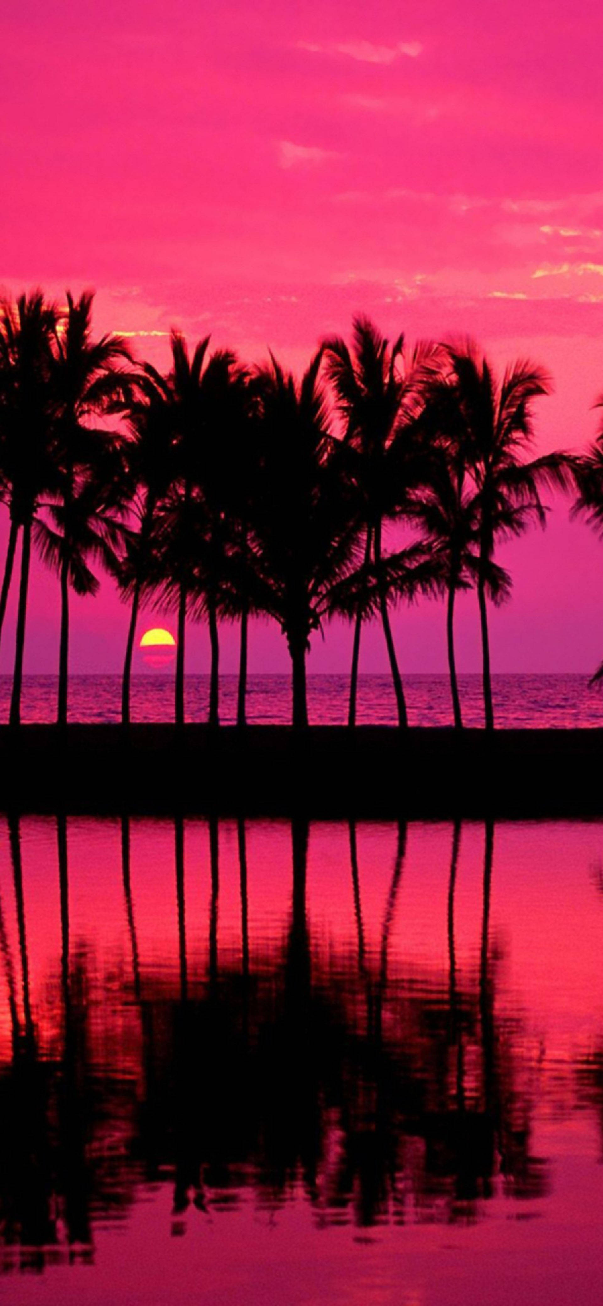 Samsung Galaxy S22 Strandsolnedgang Wallpapers