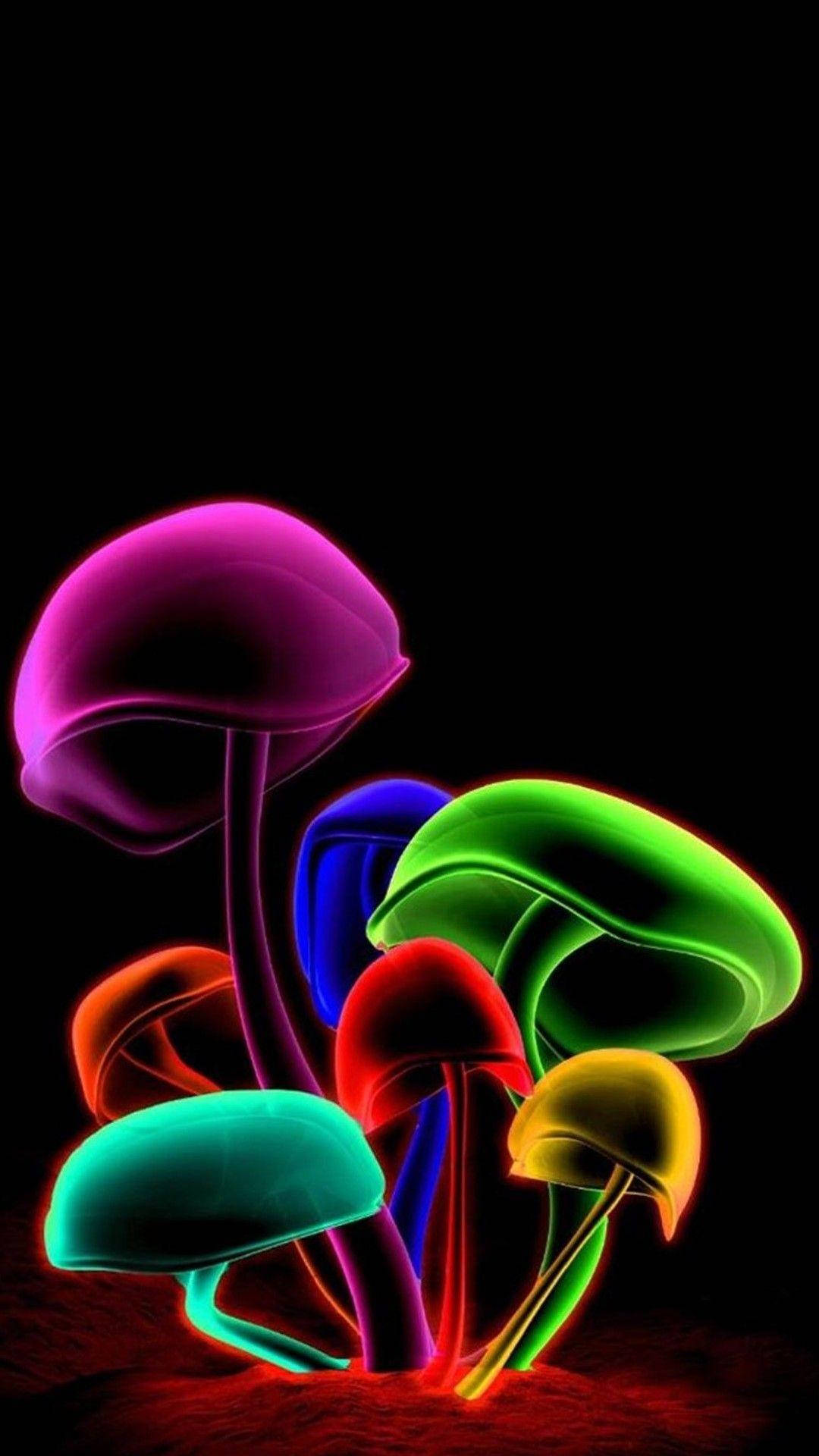 Samsung M21 Regnbue Svampe Wallpapers