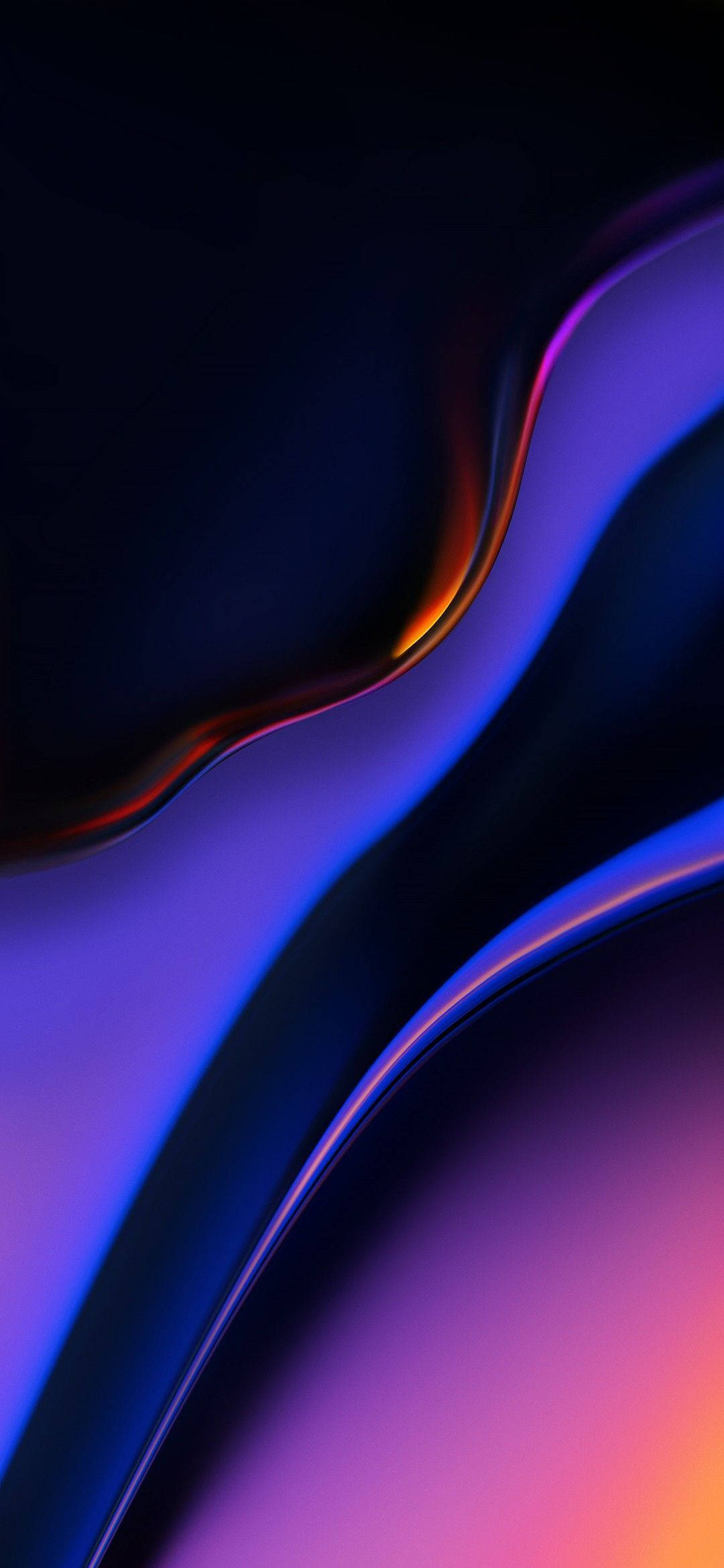 Samsung Mobile Abstrakte Kurver Wallpapers