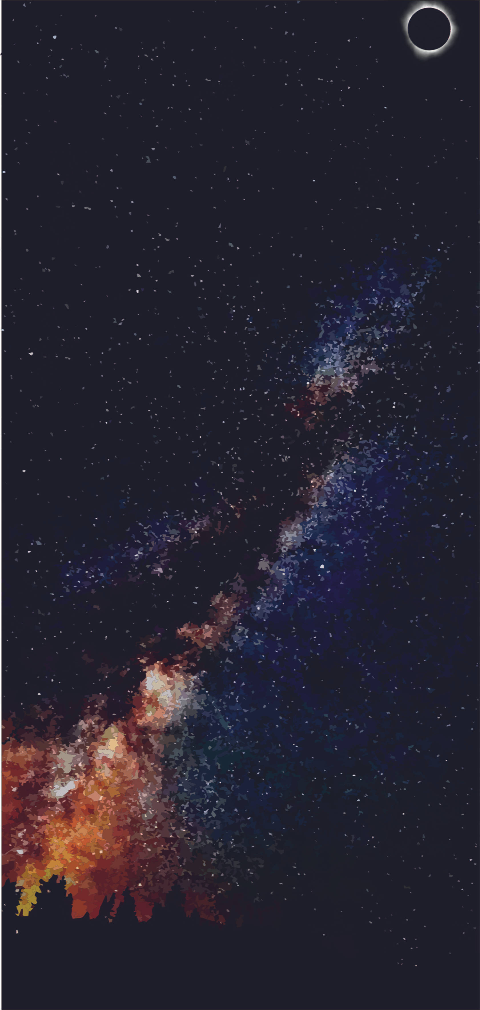 Samsung S10 Mælkevejen Wallpapers