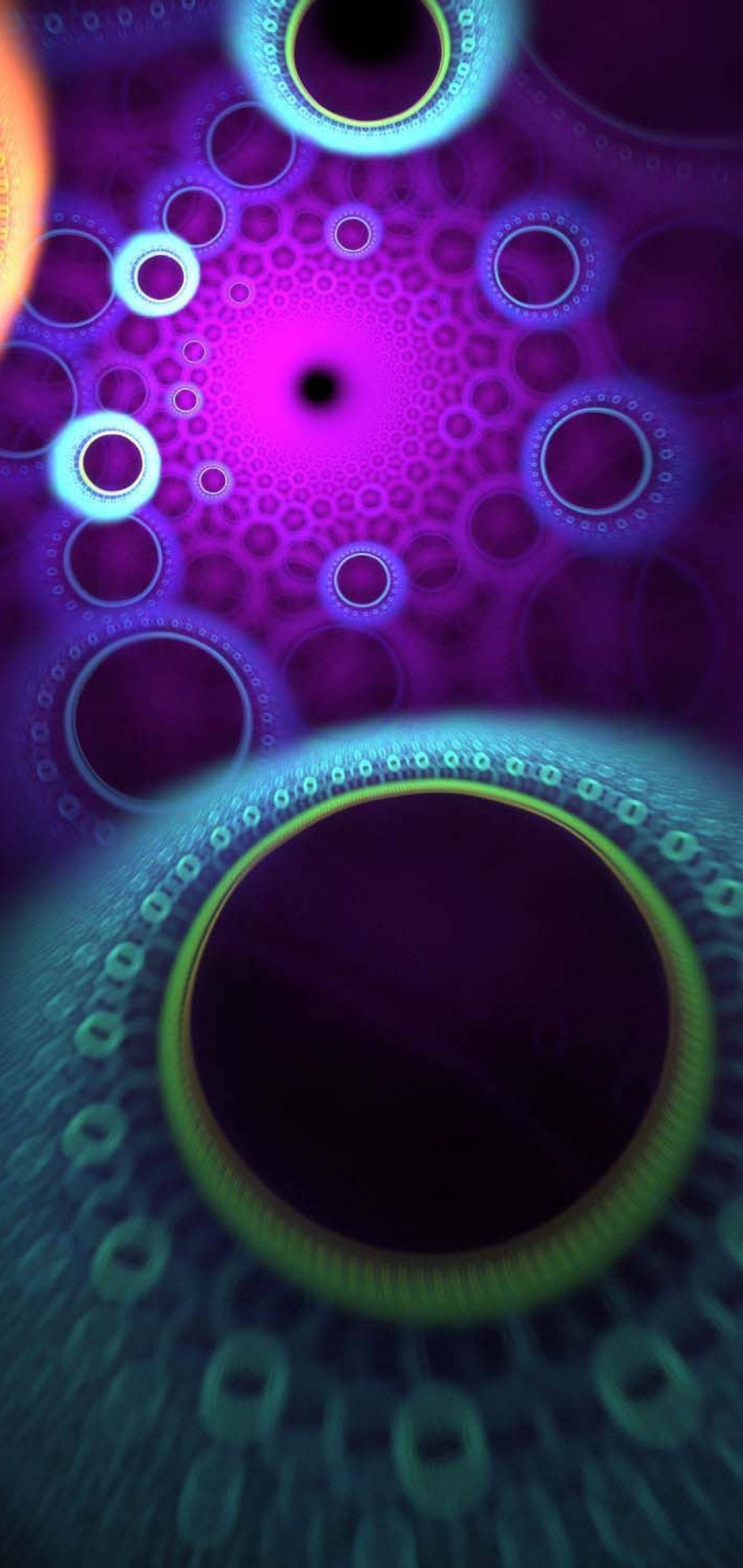 Samsung S20 Ultra Cirkler, der smelter sammen Wallpapers