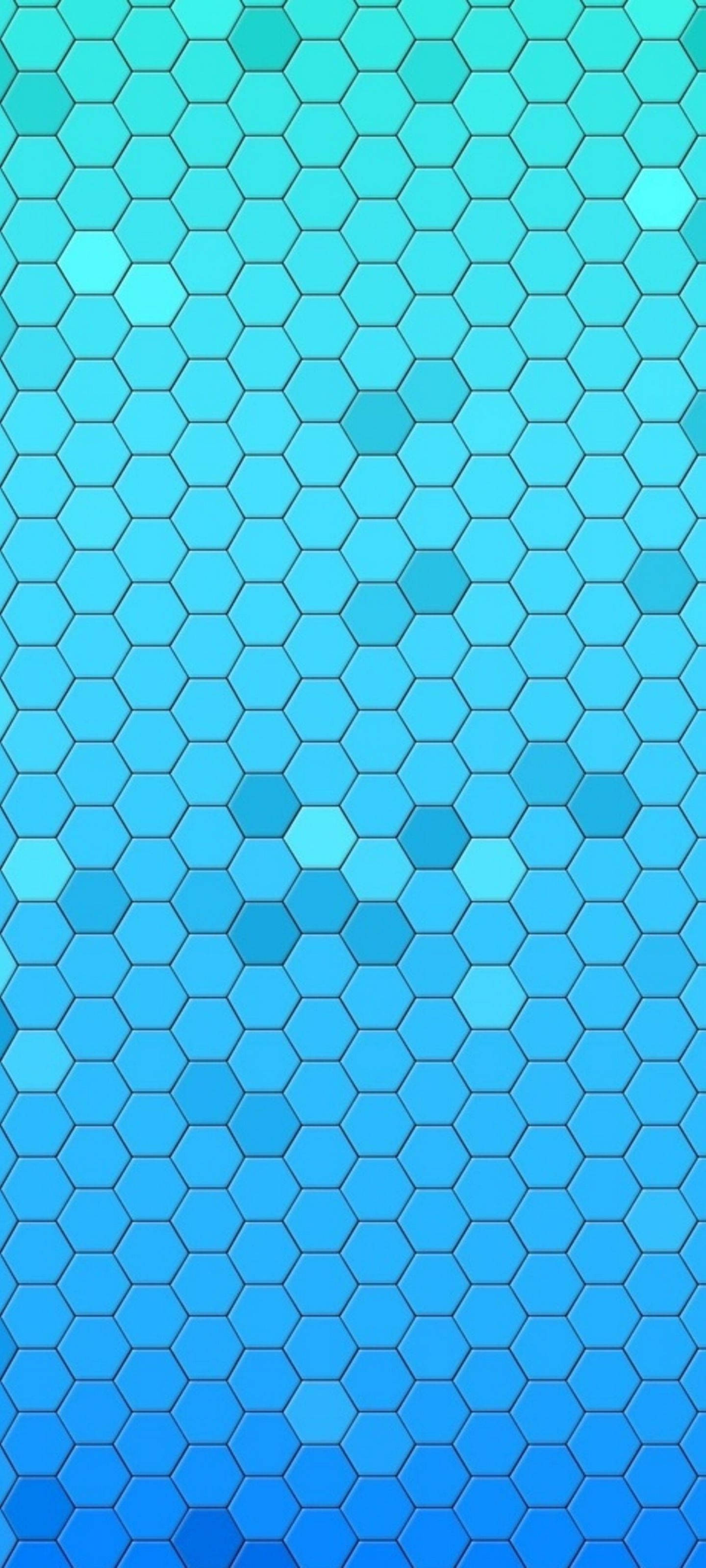Samsung S21 Ultra Blå Honeycomb Wallpapers