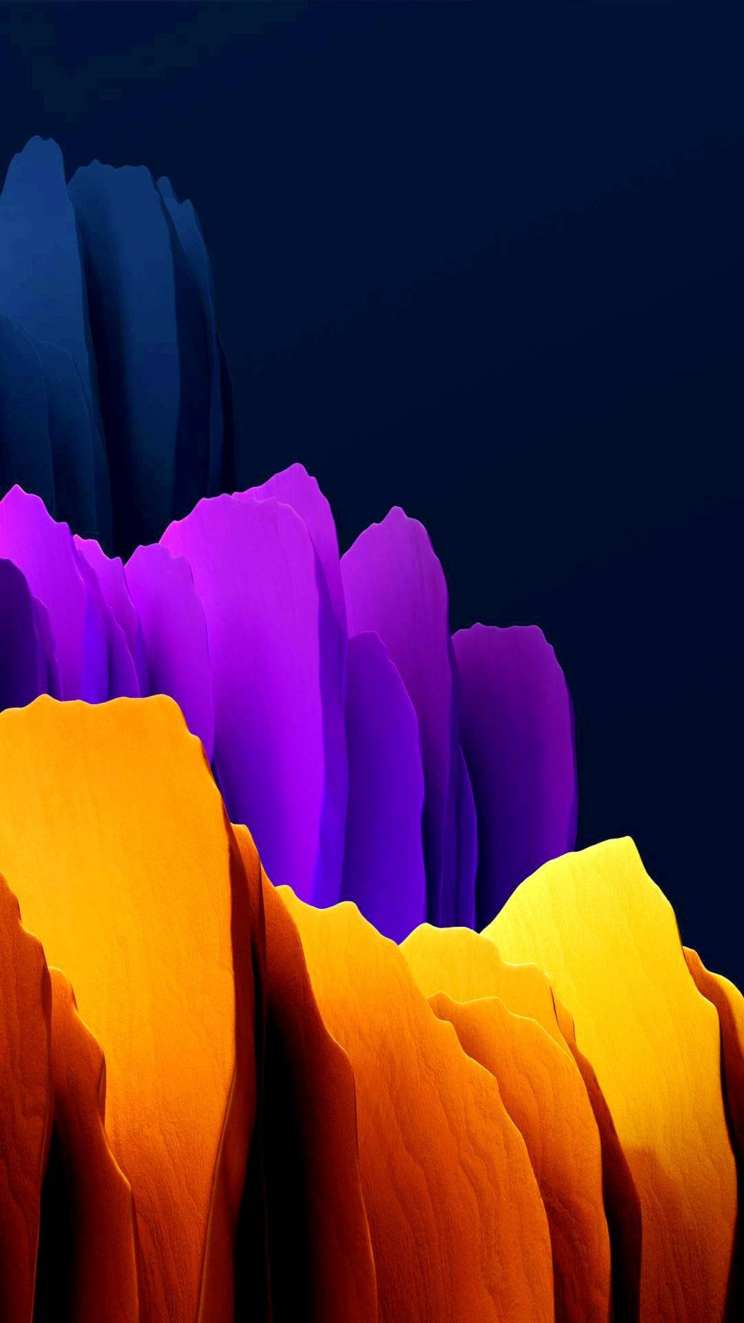 Samsung S21 Ultra 3D Penselstrøg Wallpapers