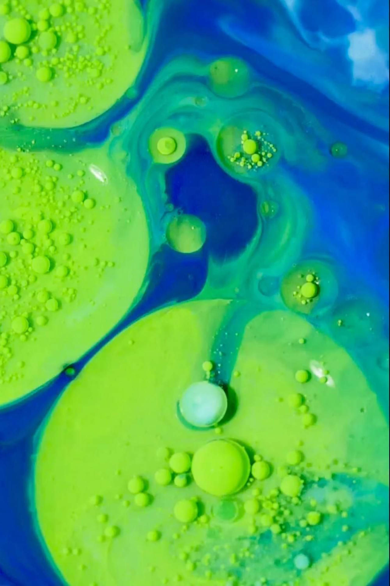 Samsung S21 Ultra Væskeblanding Wallpapers
