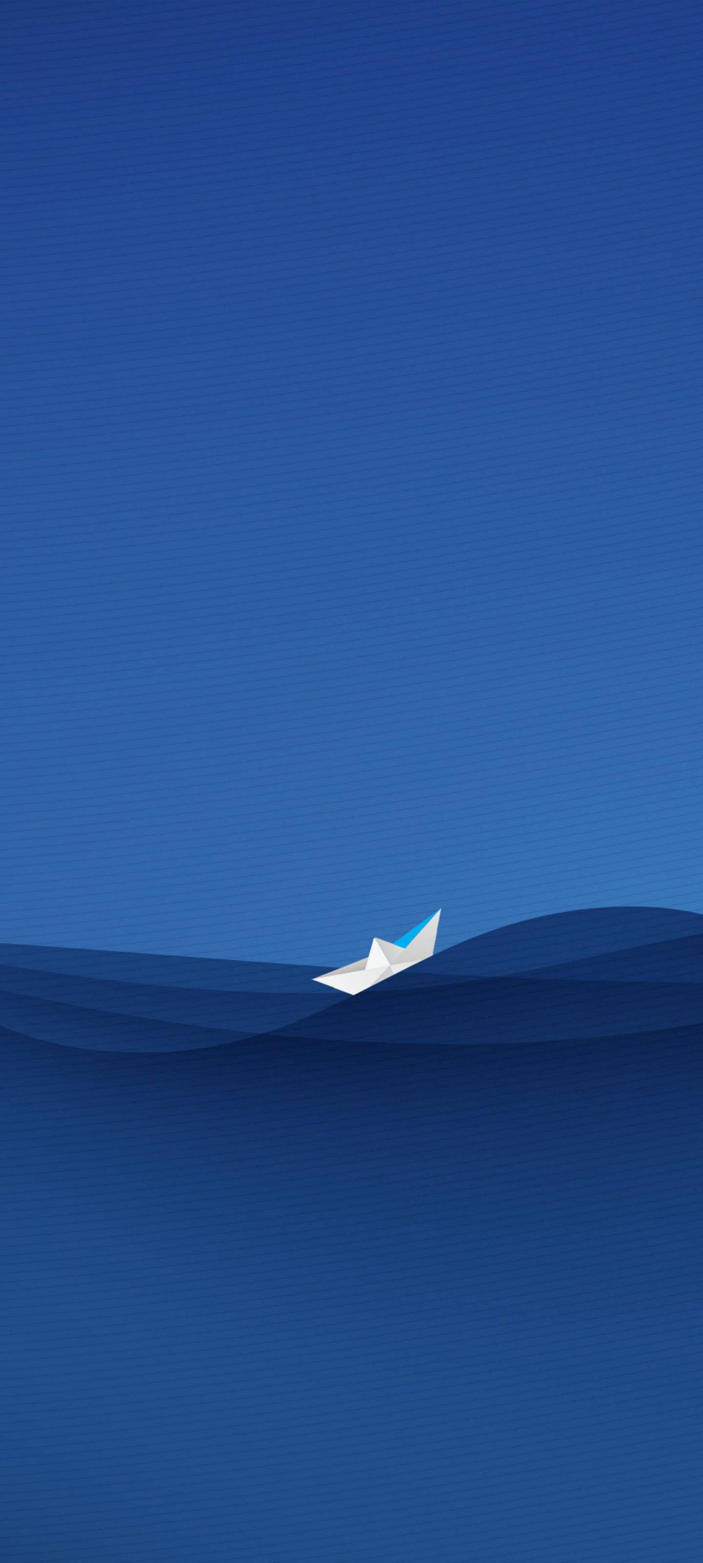 Samsung S21 Ultra papirbåd Wallpapers