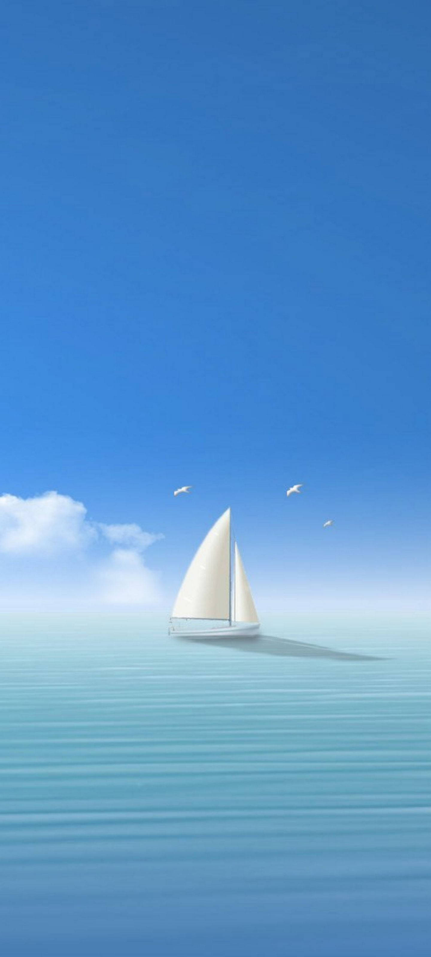 Samsung S21 Ultra Rolig Sejlbåd Wallpapers