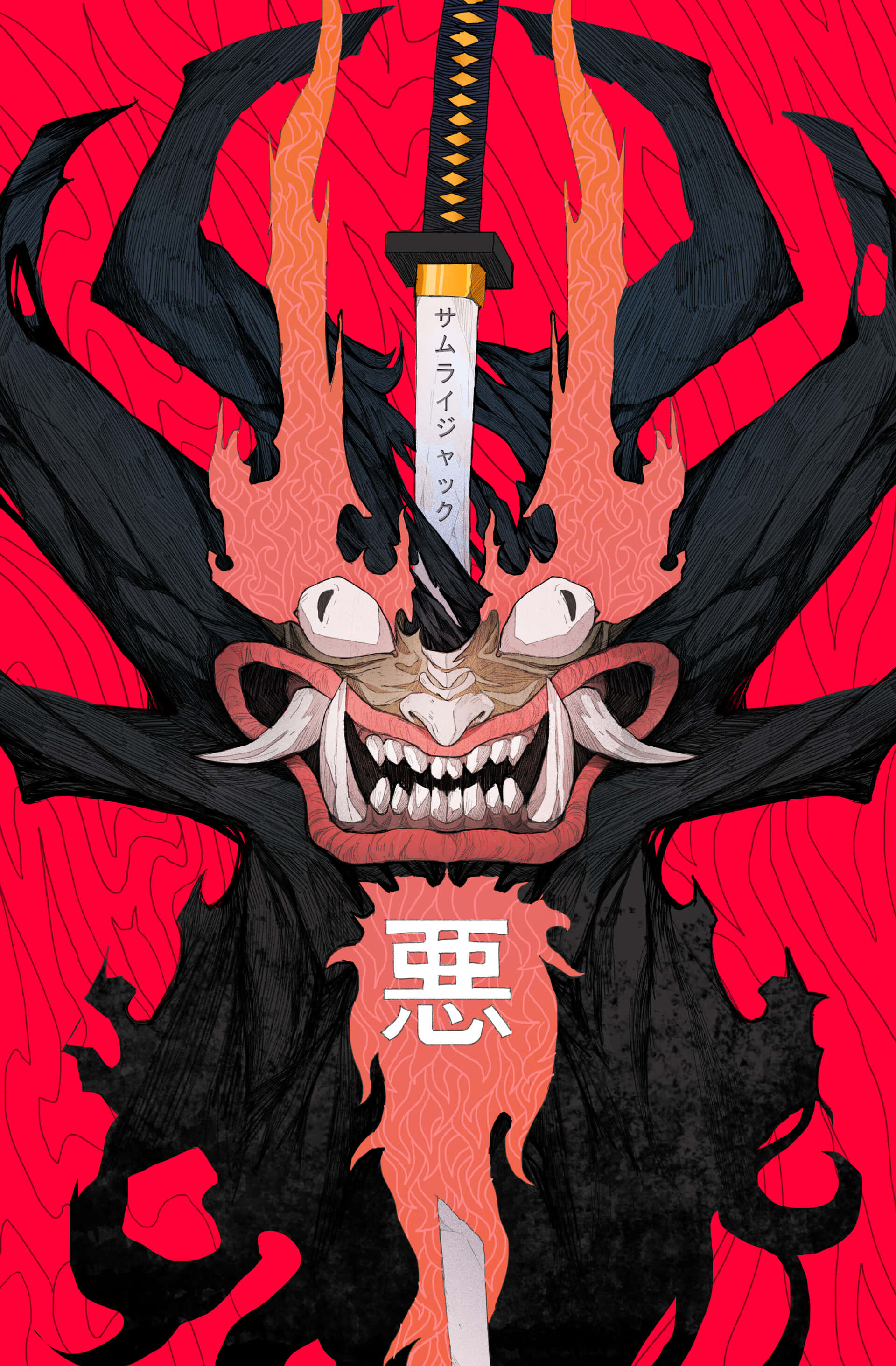 Samurai Jack, mester af fortid, fremtid og nutid. Wallpapers