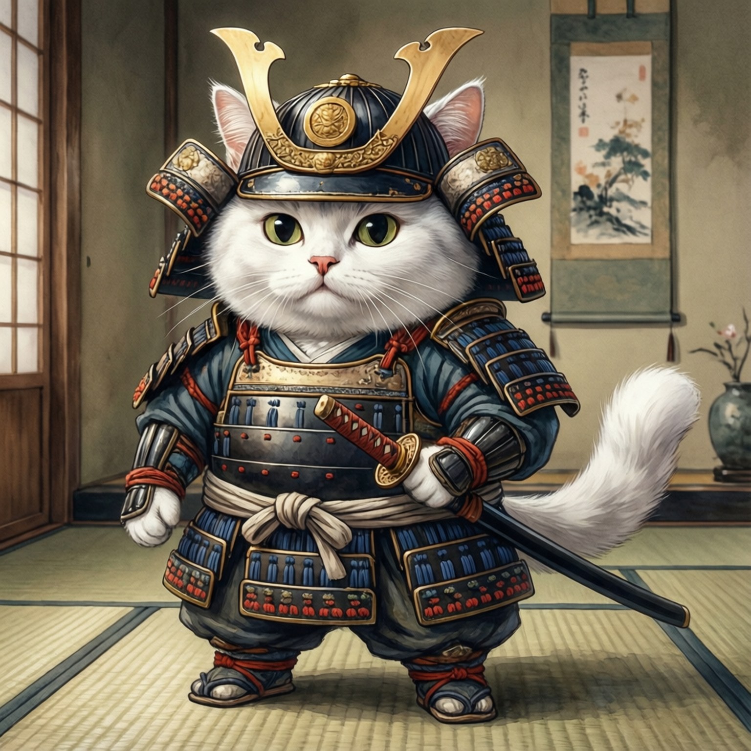 Samurai Kat Wallpapers