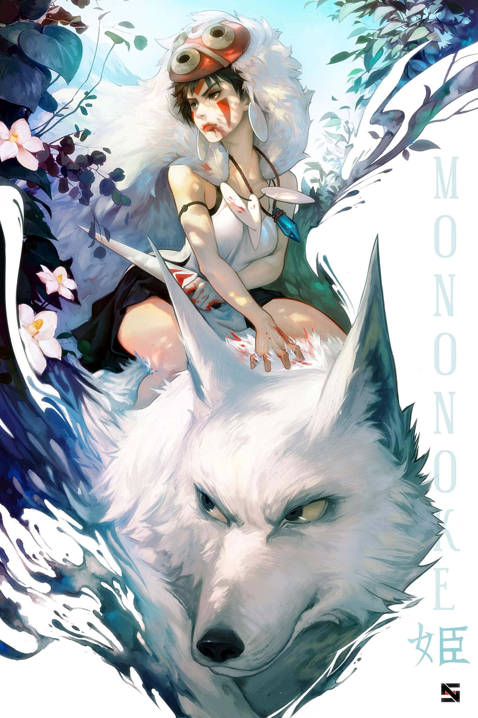 San fra Prinsesse Mononoke Wallpapers