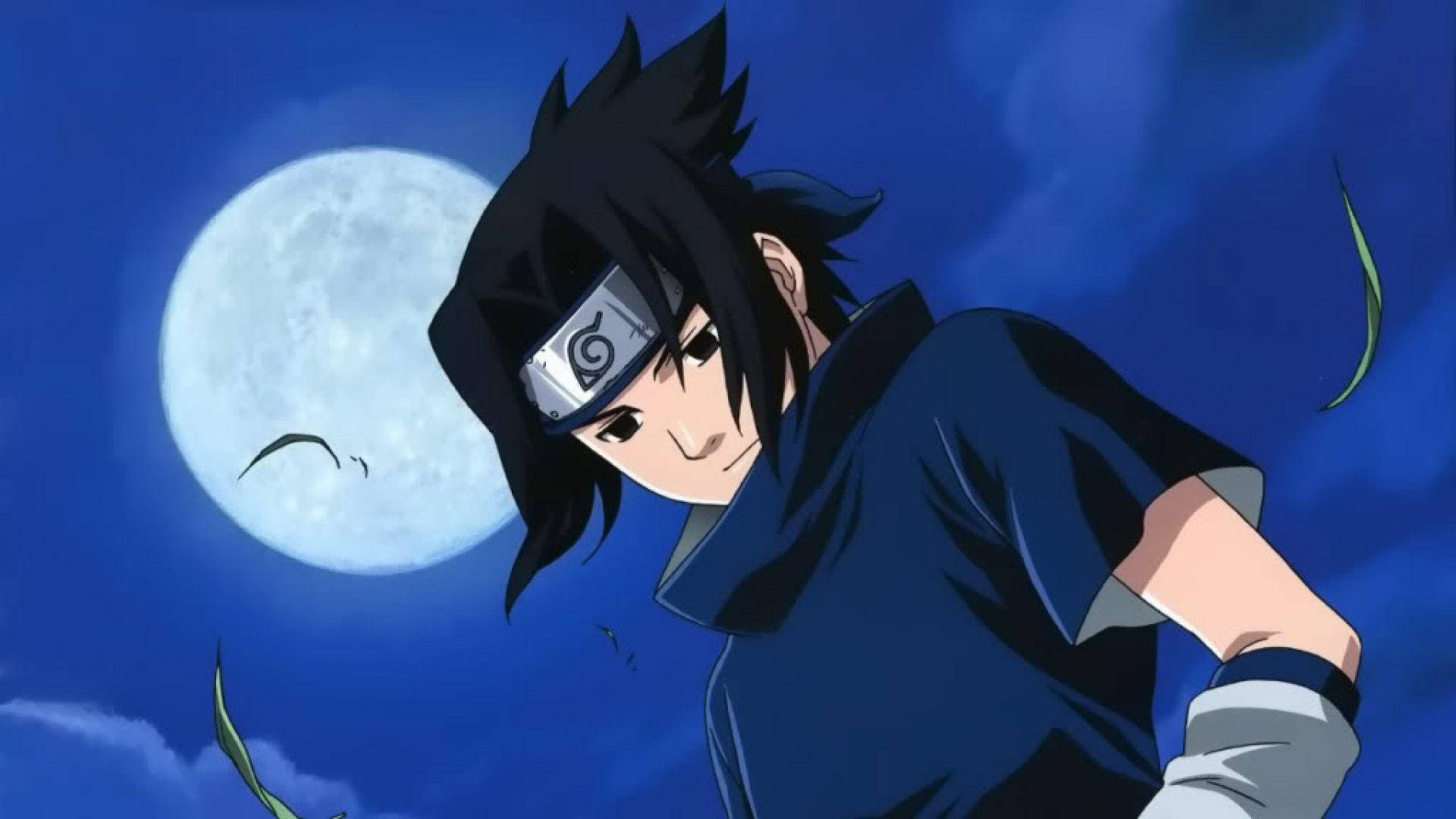 Sasuke og måne Instagram PFP Wallpapers