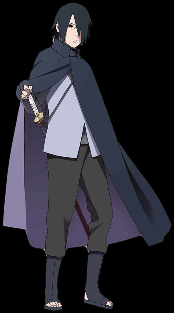 Sasuke Uchiha klar til kamp Wallpapers