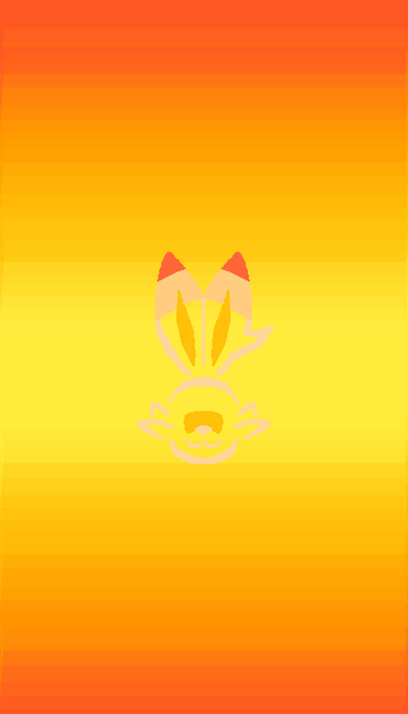 Scorbunny Omrids Wallpapers