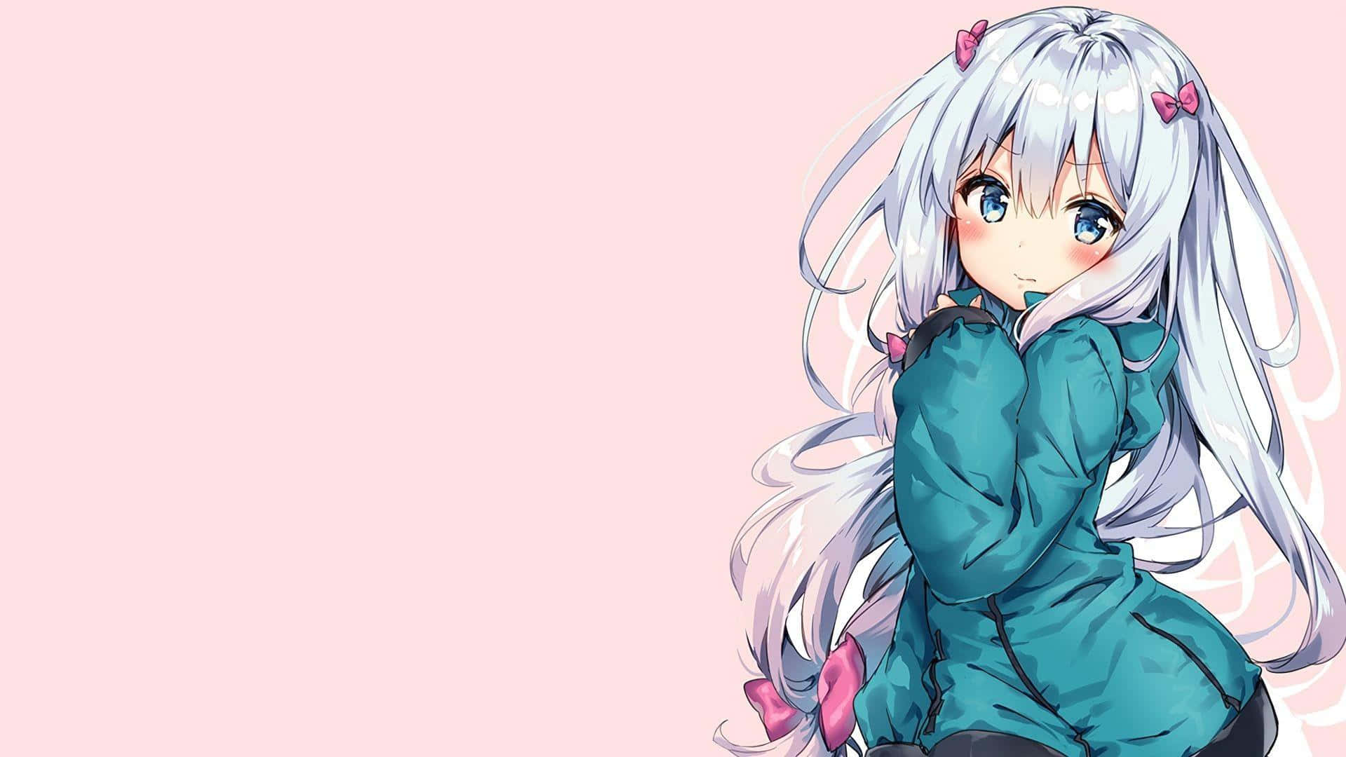 Sød anime-pige Eromanga Sensei Wallpapers
