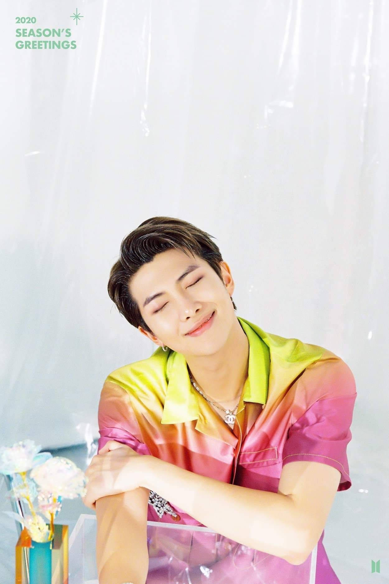 Sød BTS RM Season's Greetings Wallpapers