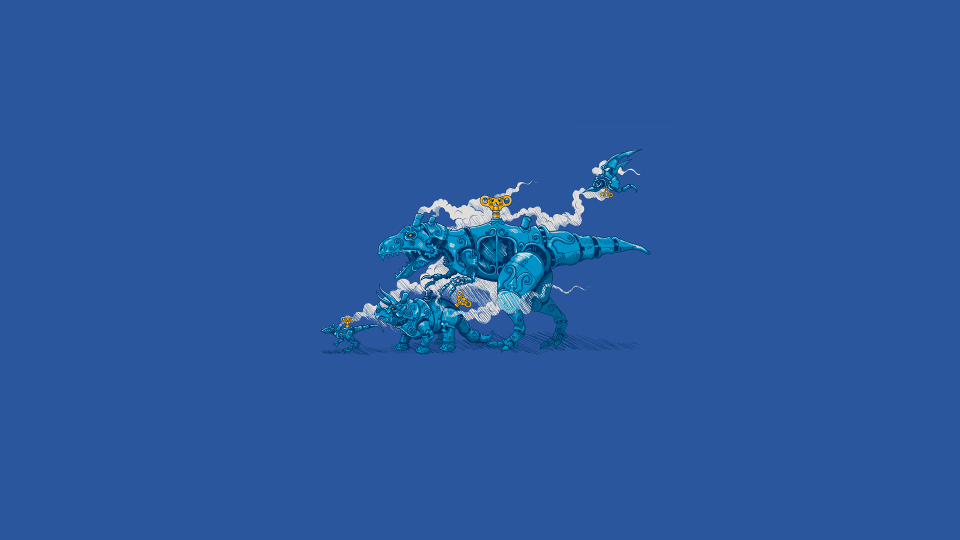 Sød dinosaur 1920 x 1080 billede Wallpapers