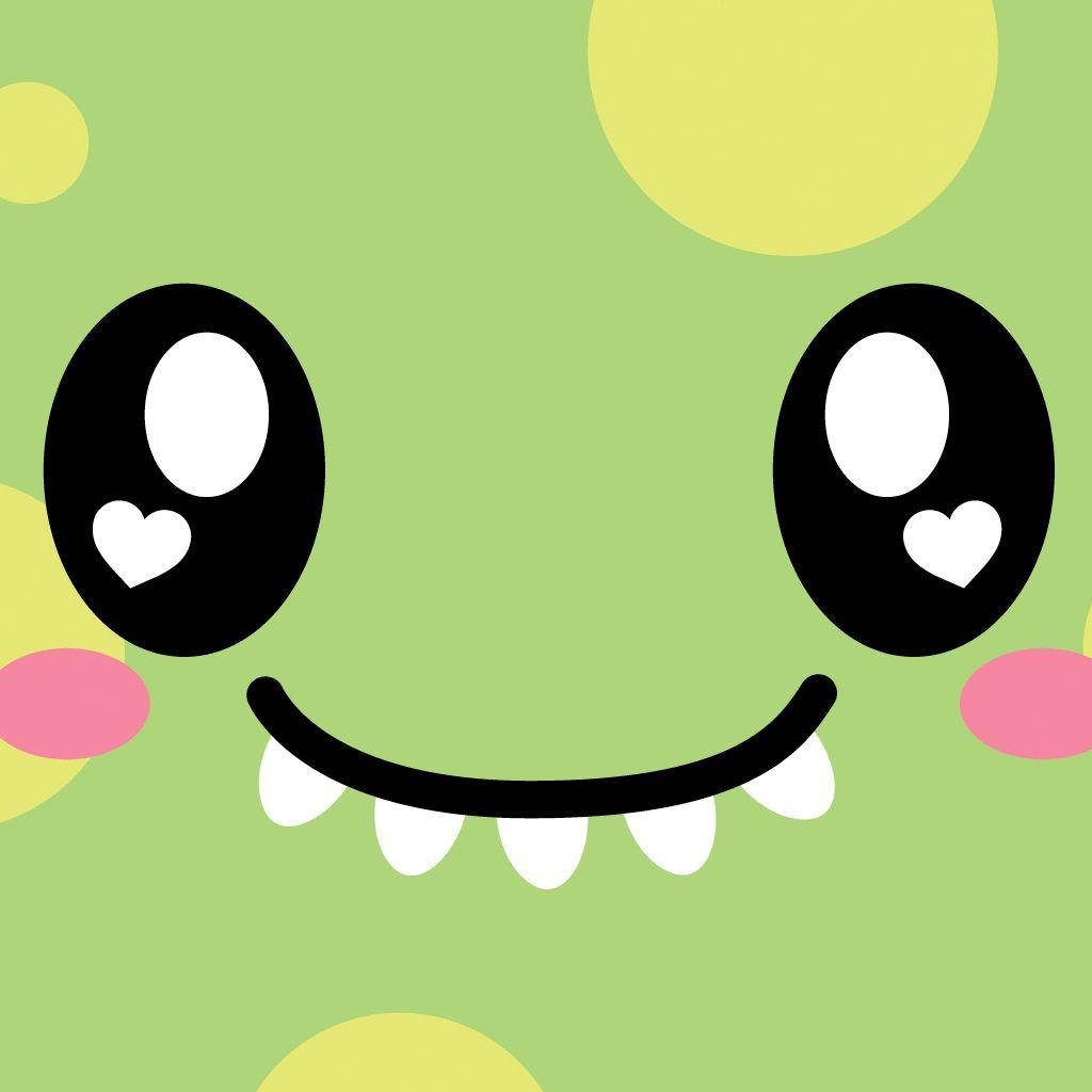 Sød dinosaur tæt på med tænder Wallpapers