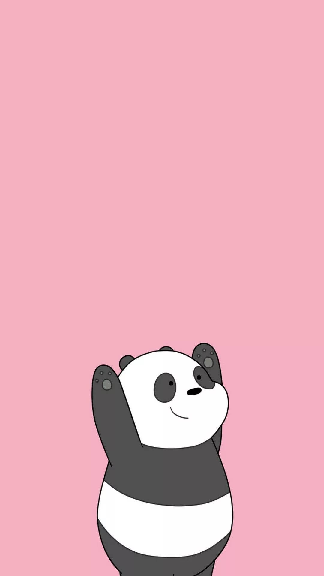 Sød glad Panpan iPhone Wallpapers