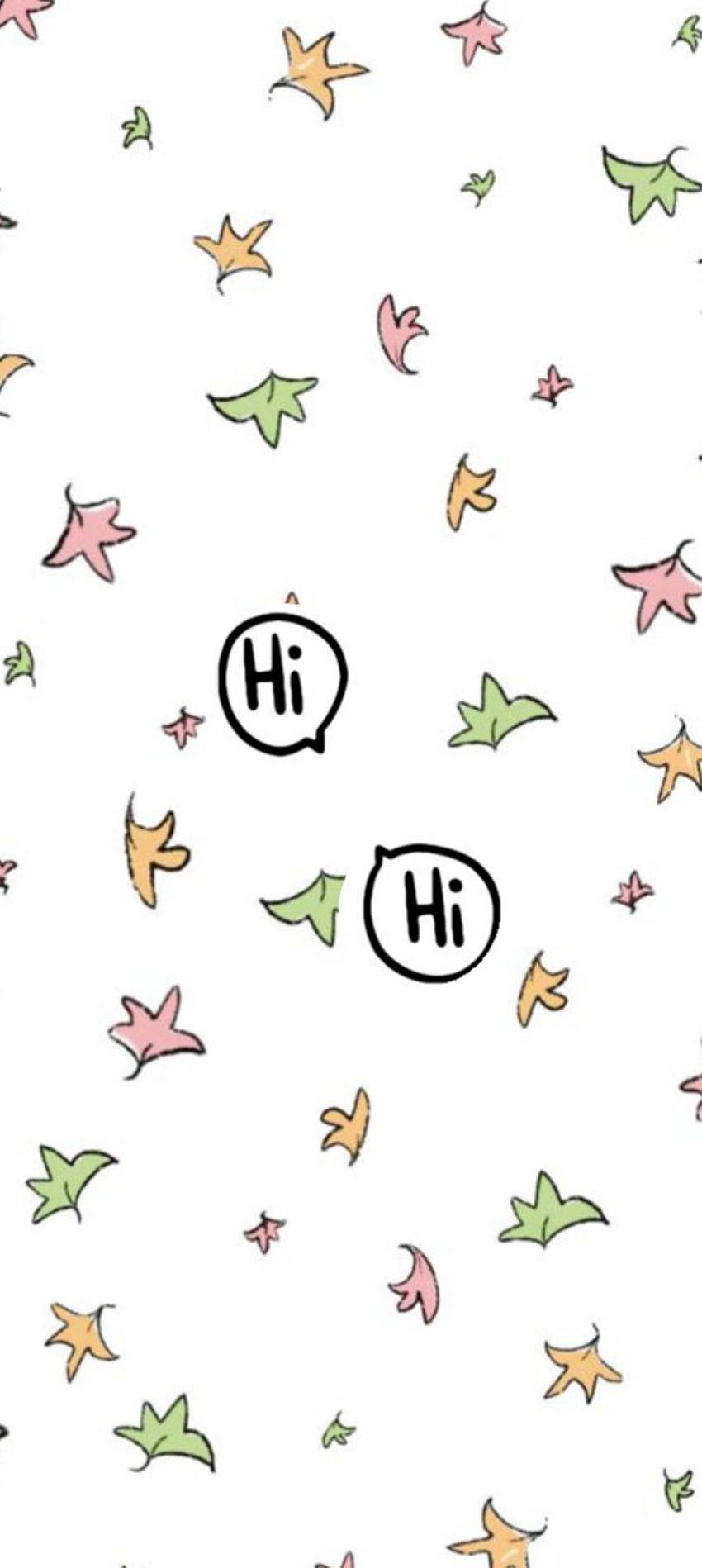 Sød Hilsen Hej Kunstværk Wallpapers