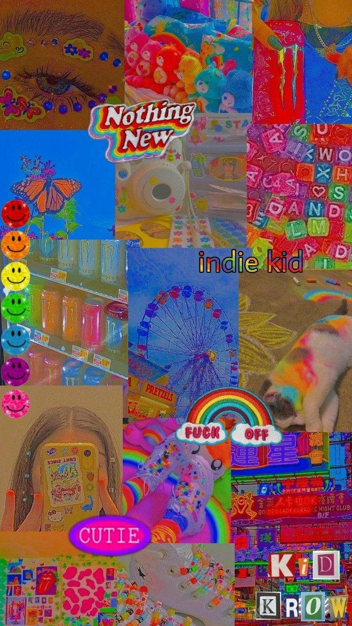 Sød indie kid æstetisk abstrakt Wallpapers