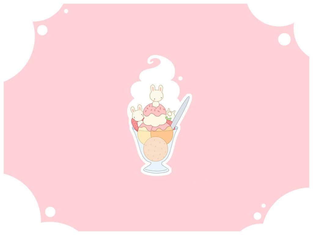Sød Kawaii Is iPad Wallpapers