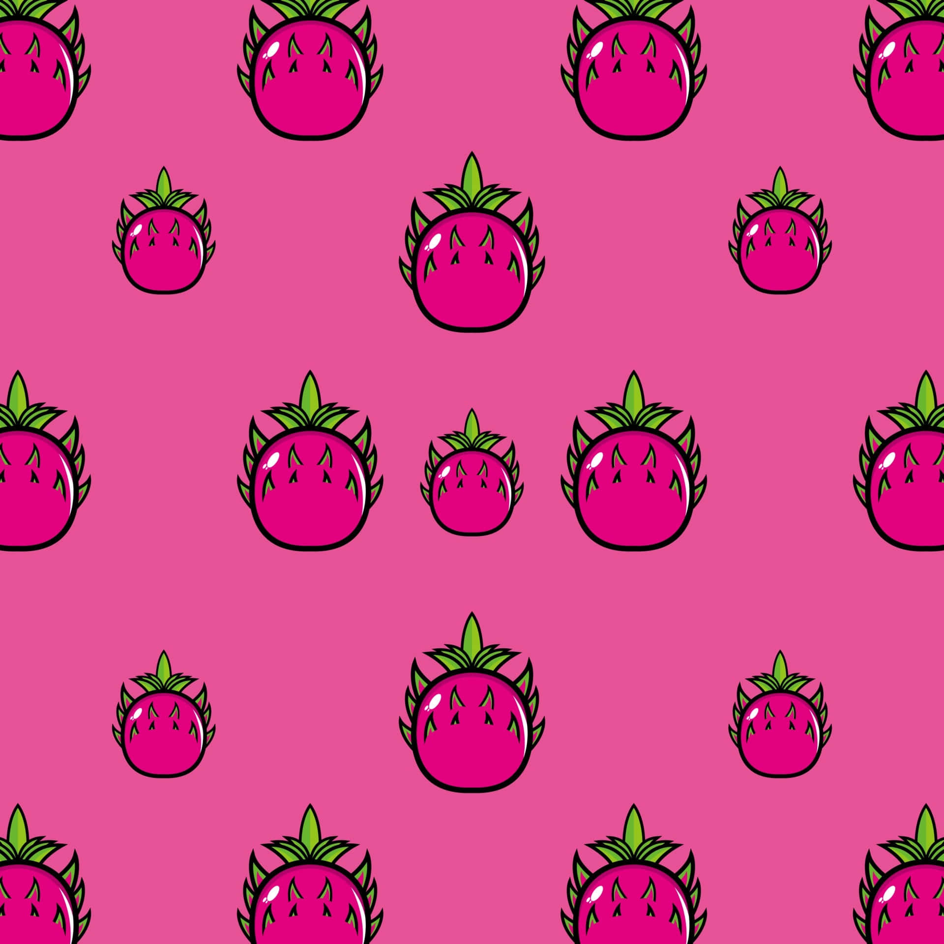 Sød lyserød Kawaii baggrund Wallpapers