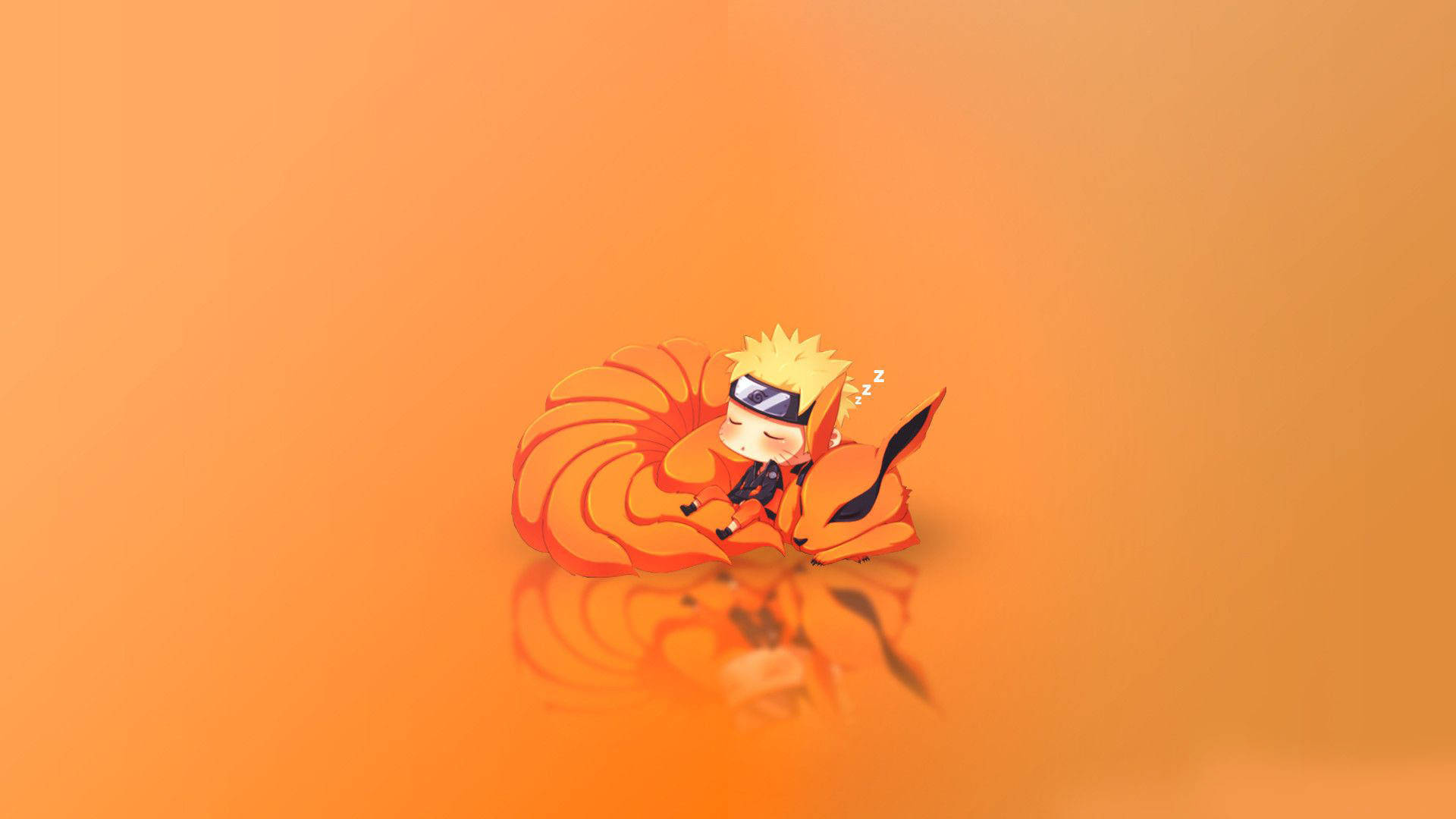 Sød minimalistisk Naruto Wallpapers