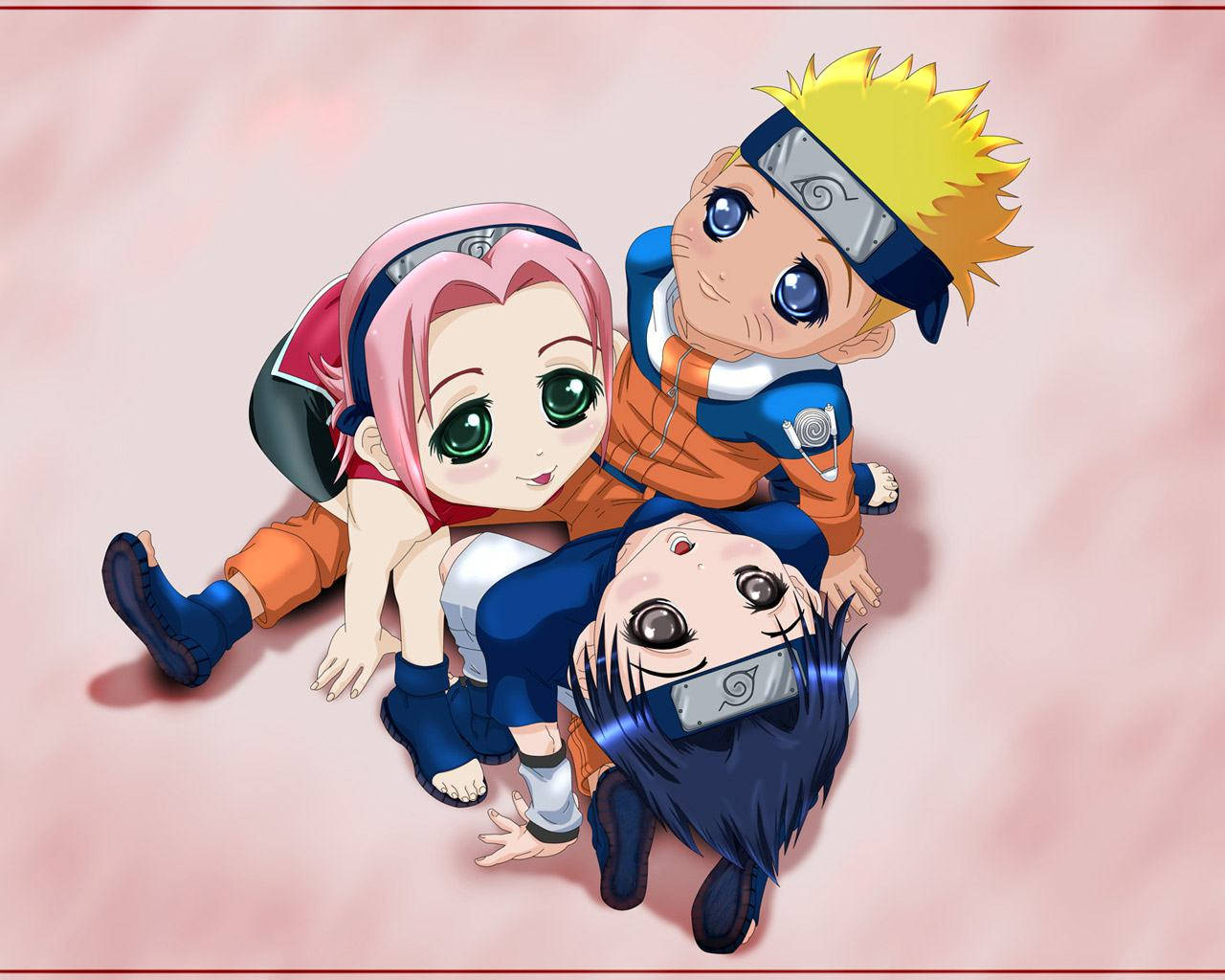 Sød Naruto baby illustration Wallpapers