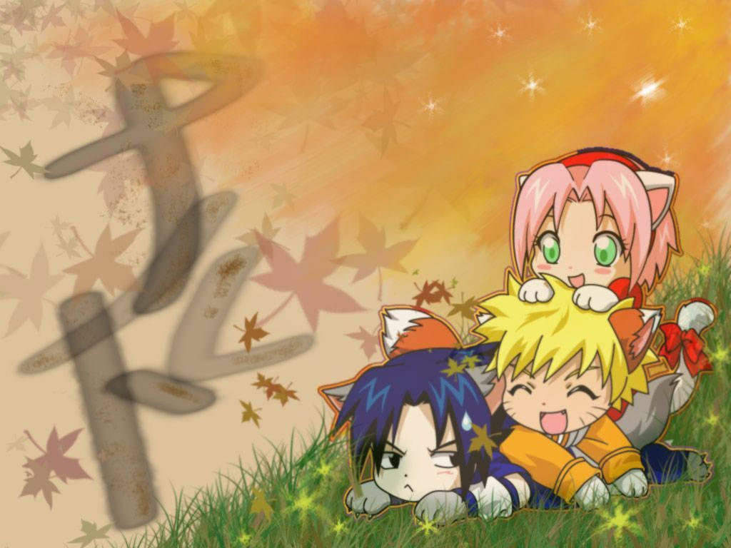 Sød Naruto Efterårsæstetik Kunst Wallpapers