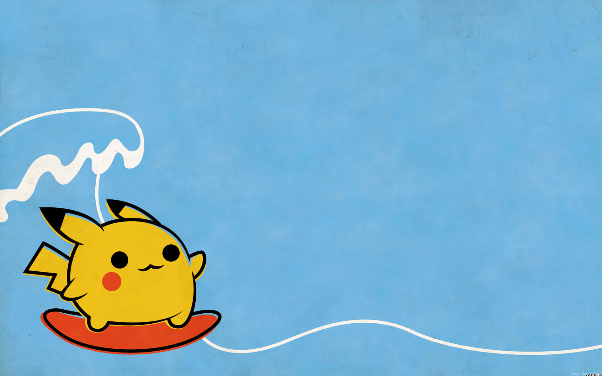 Sød Pikachu på jagt efter eventyr! Wallpapers