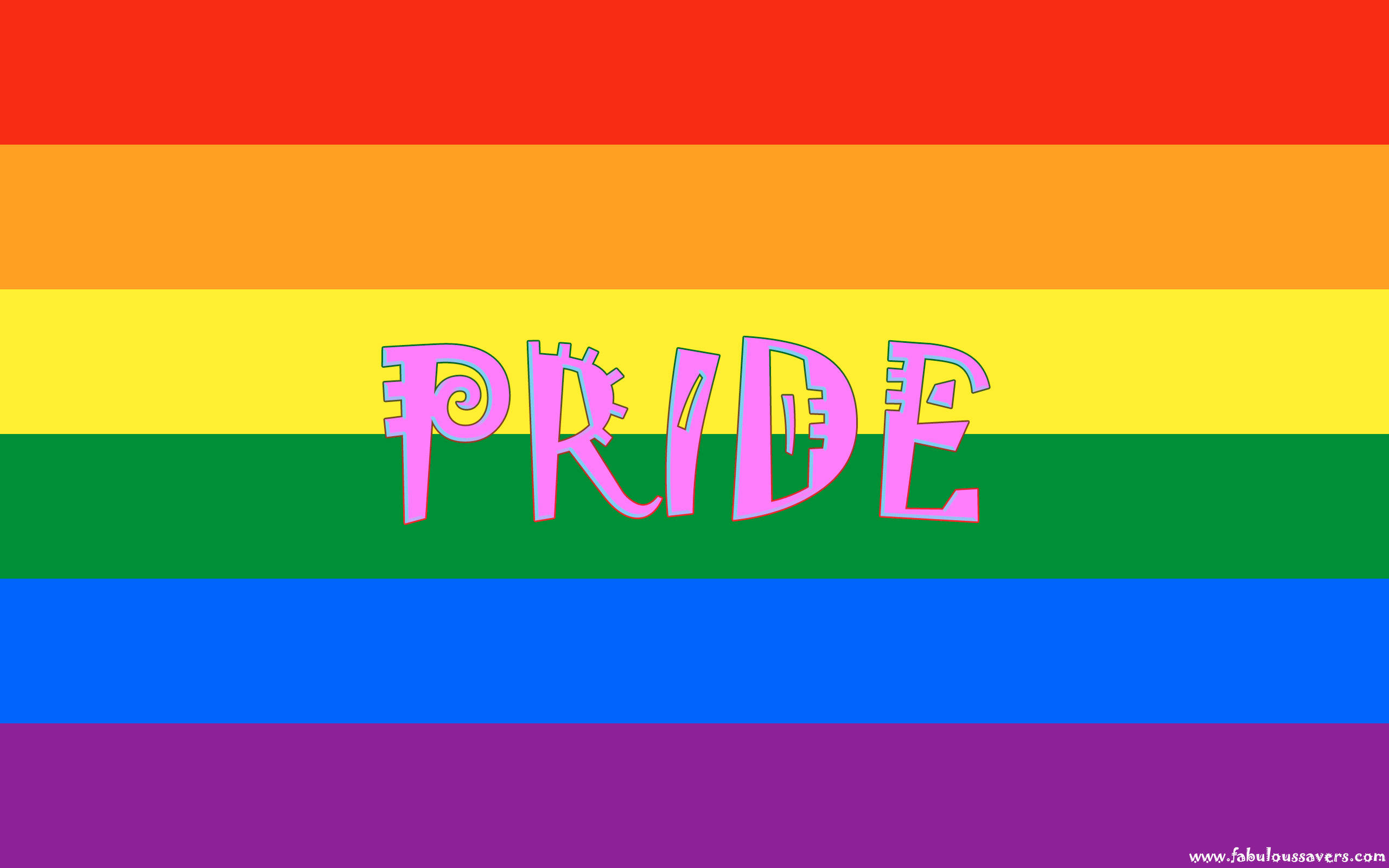 Sød regnbue pink pride Wallpapers