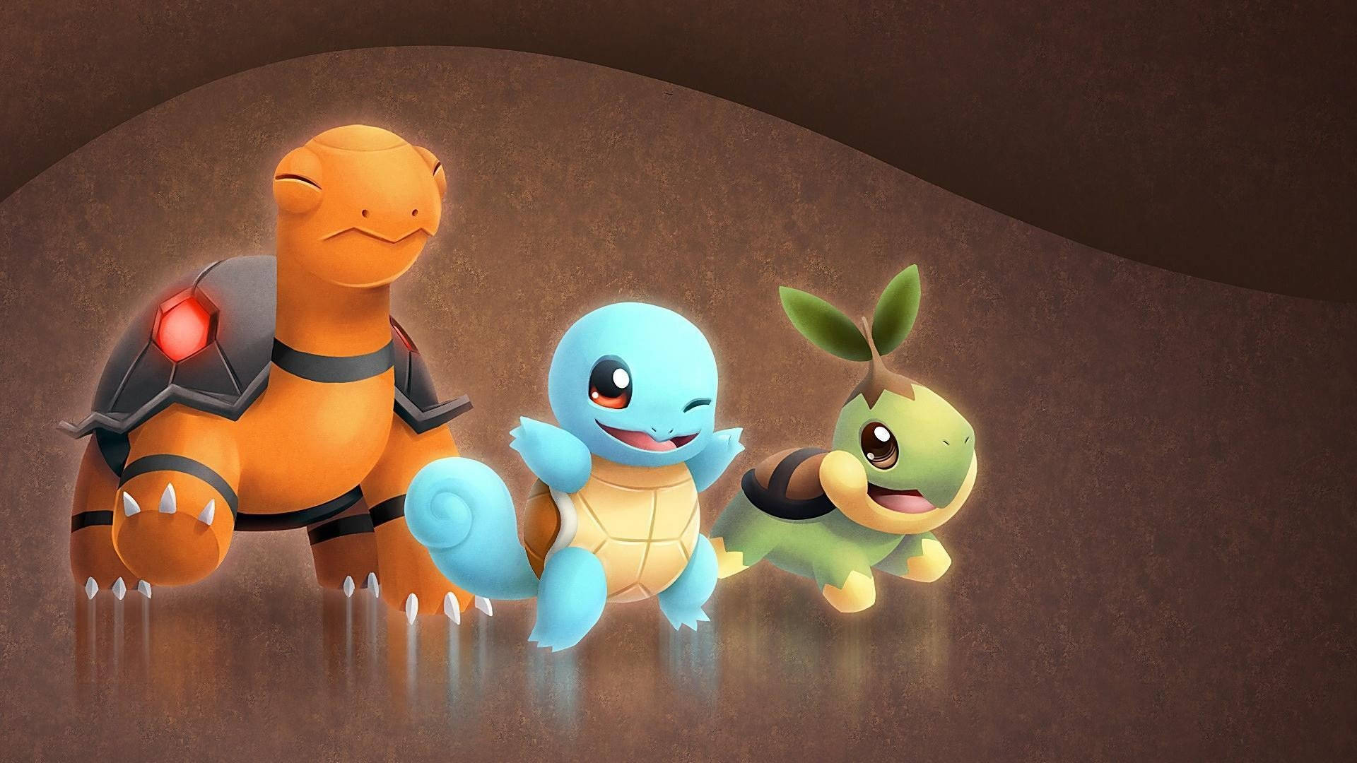 Sød skildpadde Pokémon Wallpapers