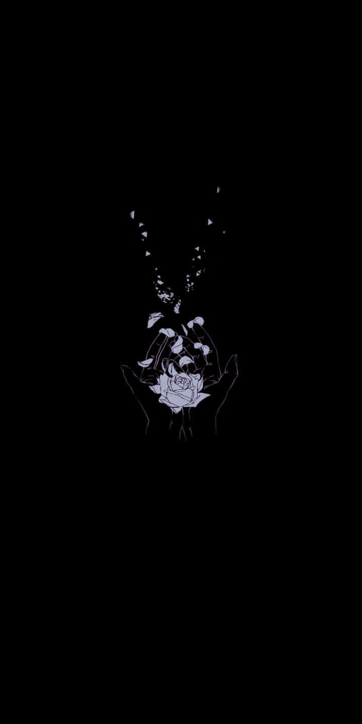 Sød sort baggrund Wallpapers