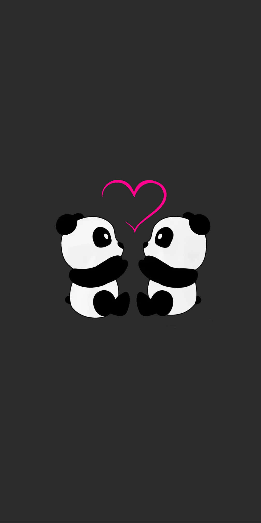 Sød sort baggrund Wallpapers