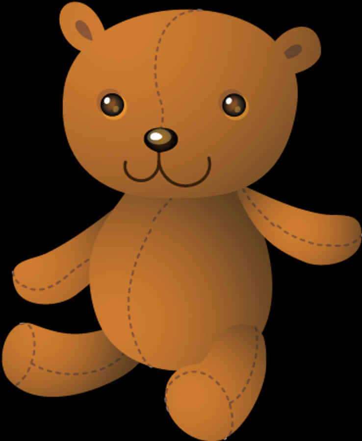 Sød tegneserie bamse Wallpapers