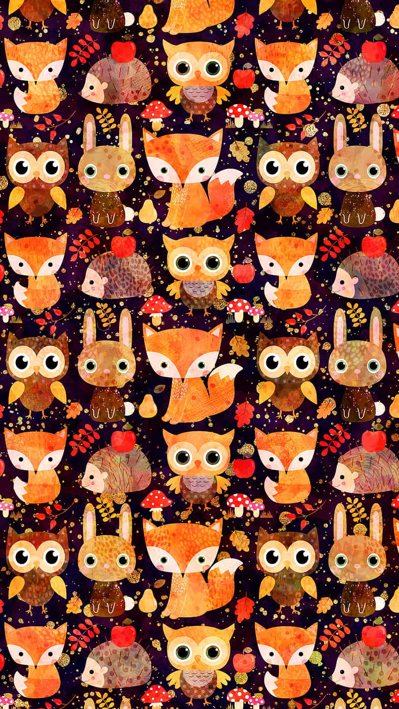 Søde efterårsbilleder Wallpapers