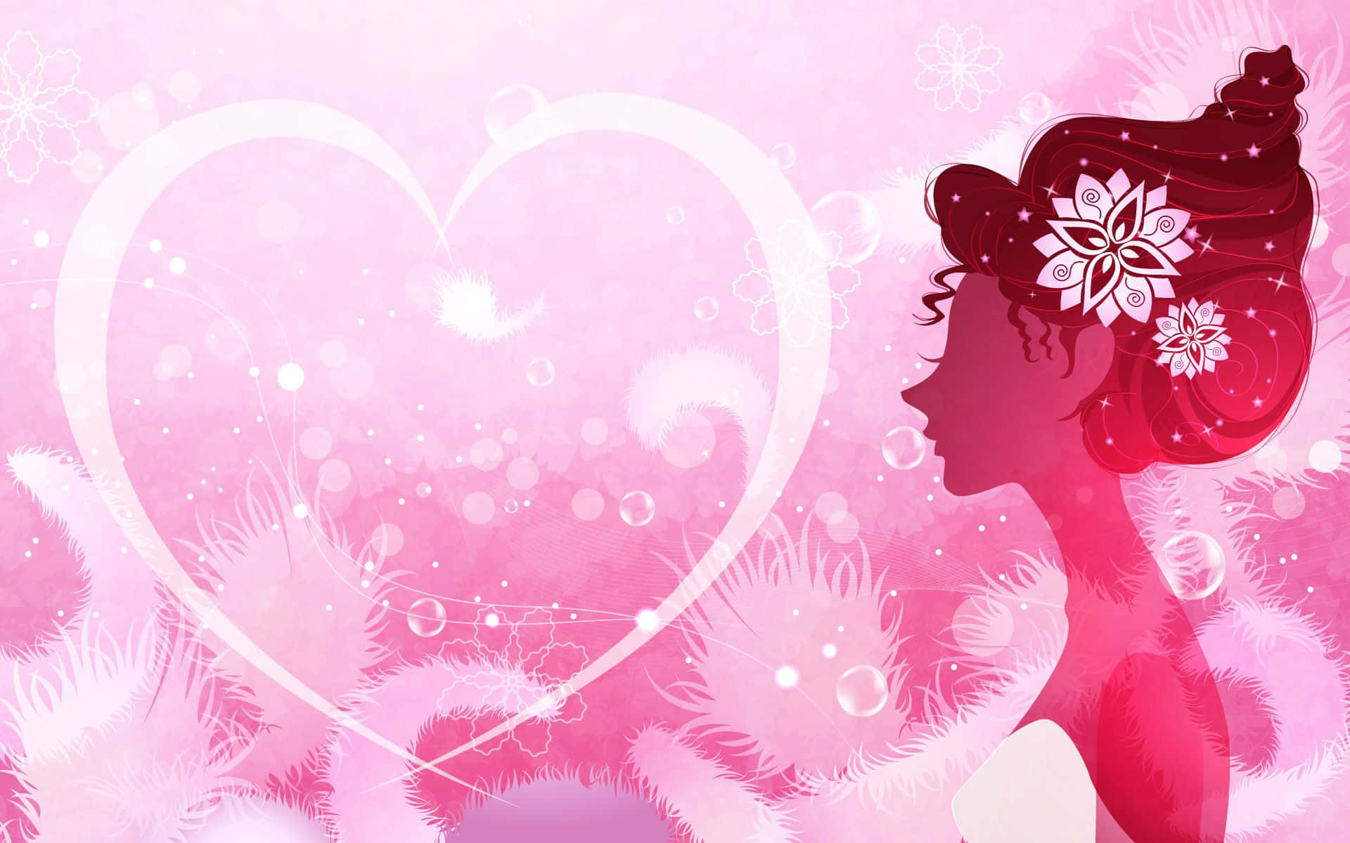 Søde, feminine wallpapers der viser din livlige stil Wallpapers