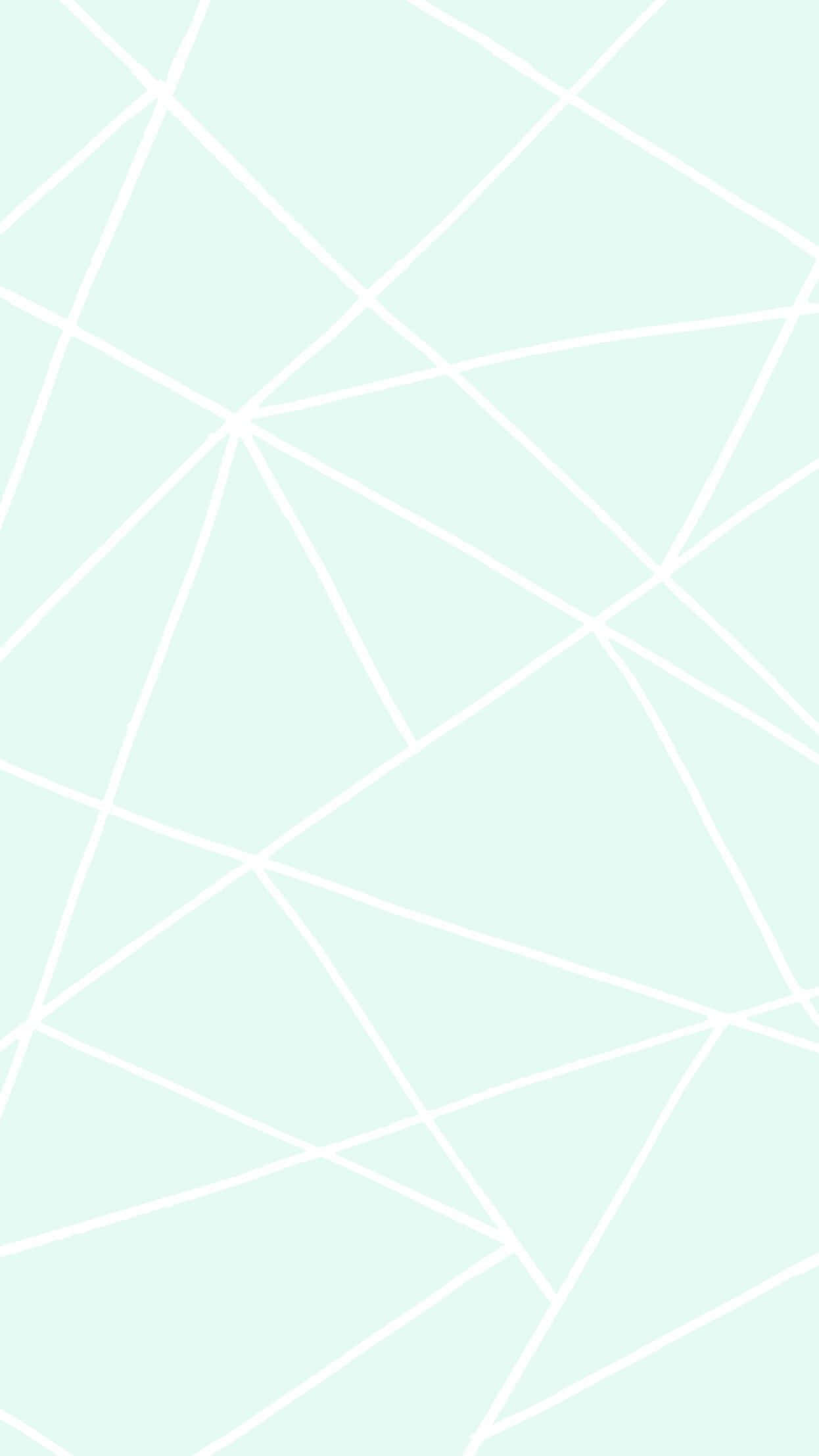 Søde pastelgrønne streglinjer Wallpapers