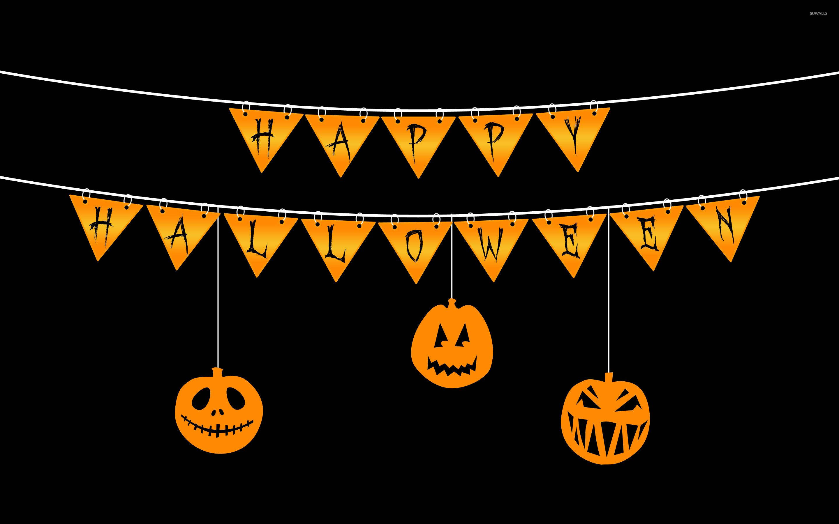 Søde æstetiske Halloween-vimpler Wallpapers