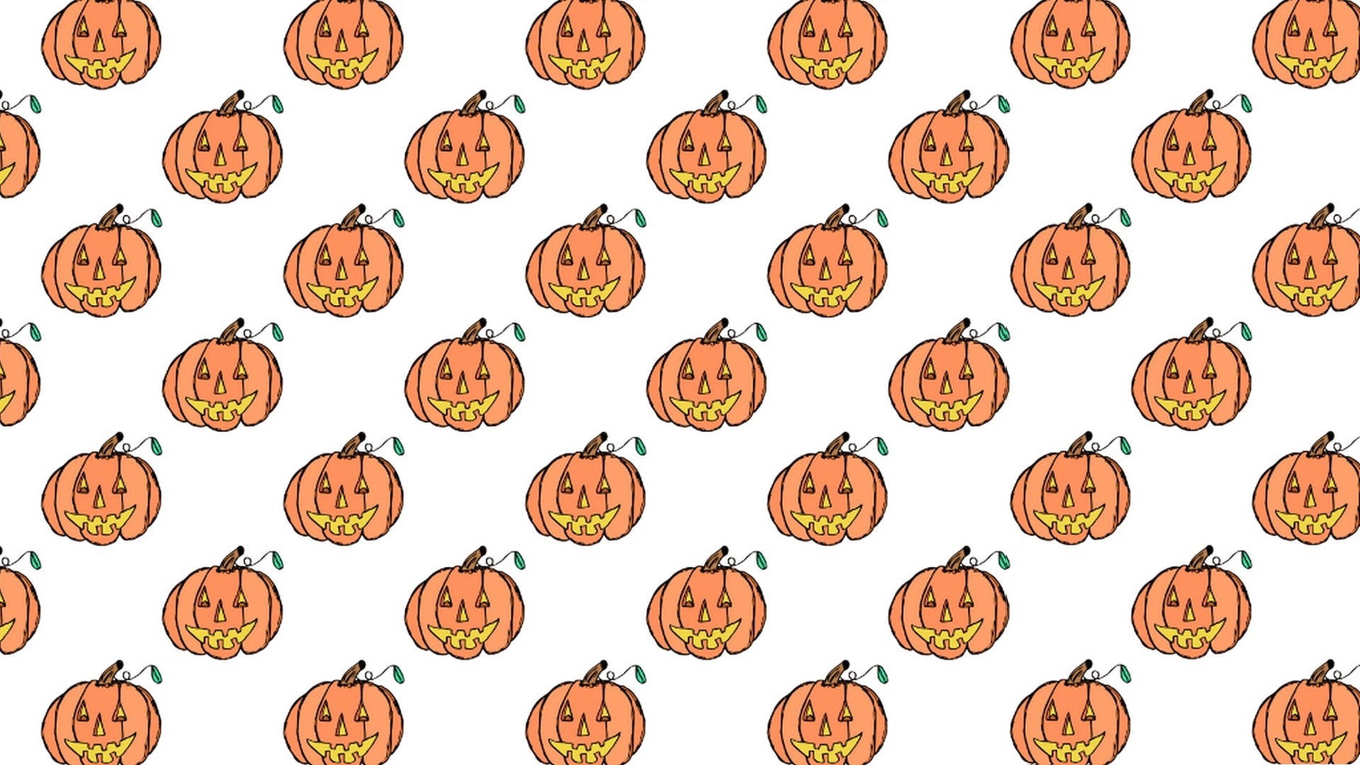 Søde æstetiske klassiske Halloween-græskar Wallpapers