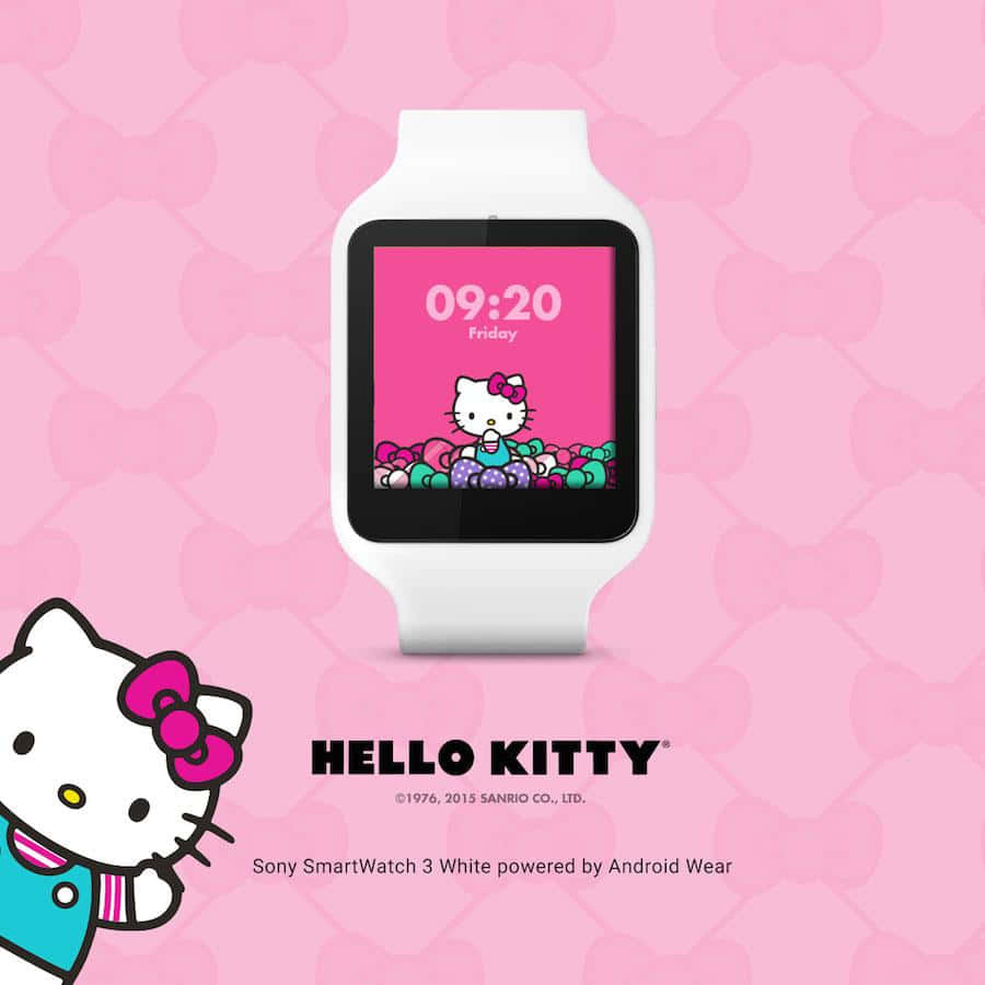 Sødt Apple Watch uransigt Hello Kitty Wallpapers
