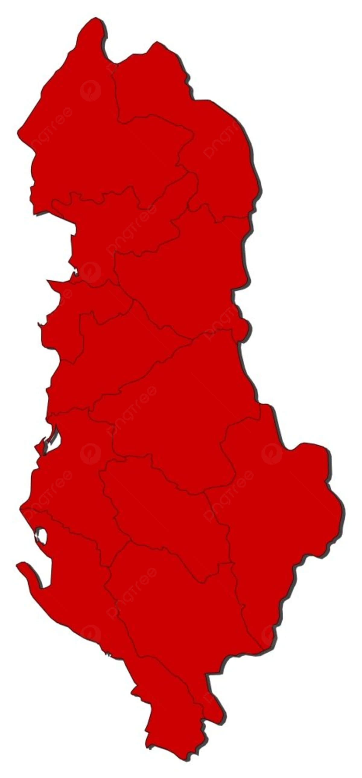 Se de smukke bjergtoppe i Albanien Wallpapers