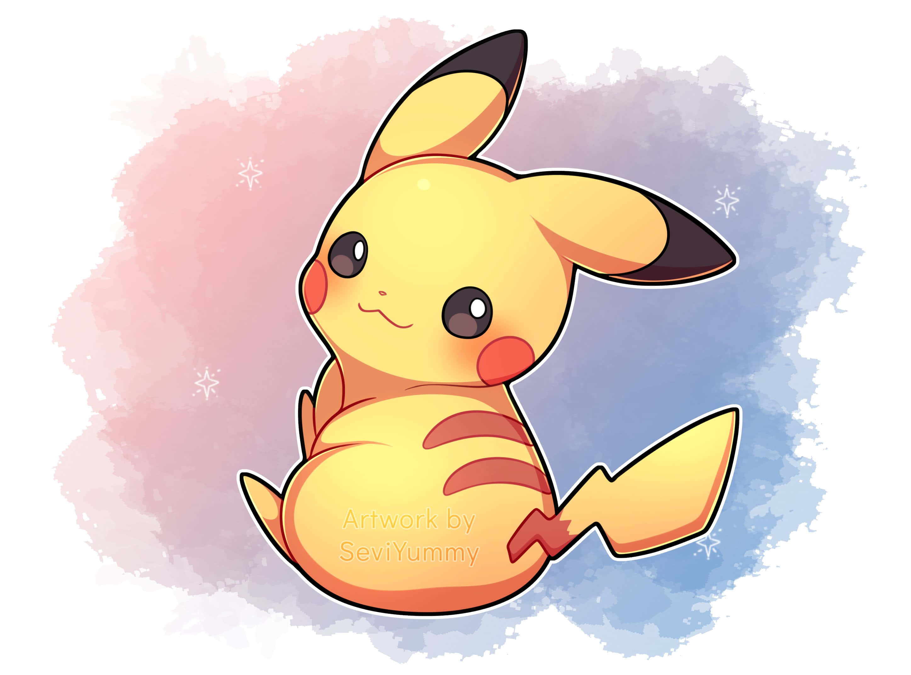 Se denne nuttede baby Pikachu! Wallpapers