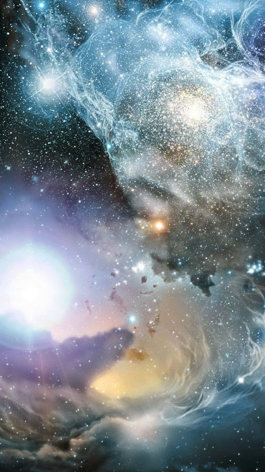 Se op og beundr den kosmiske skønhed af en stjerneklar nat Wallpapers