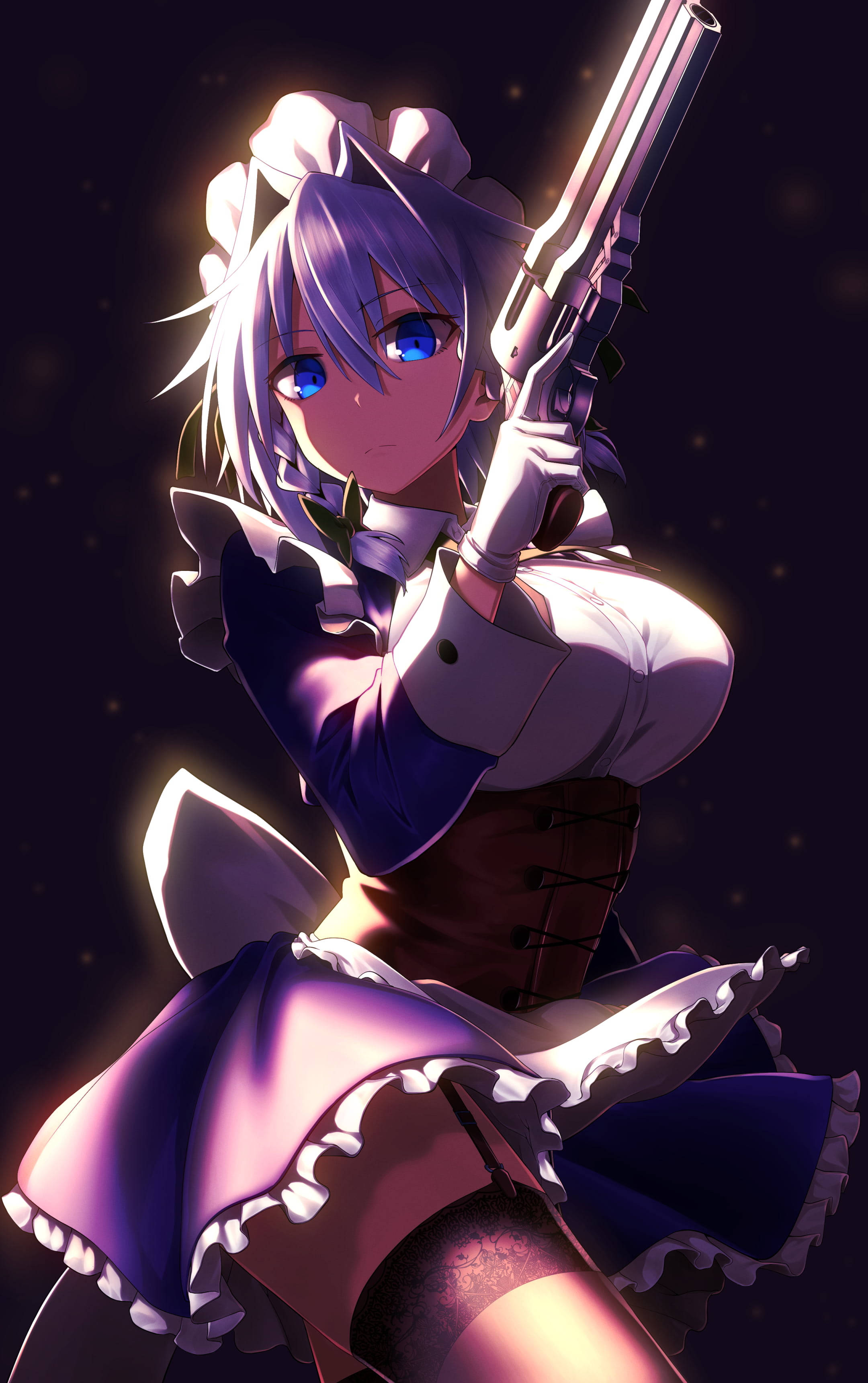 Sej anime-pige PFP Sakuya Izayoi Wallpapers