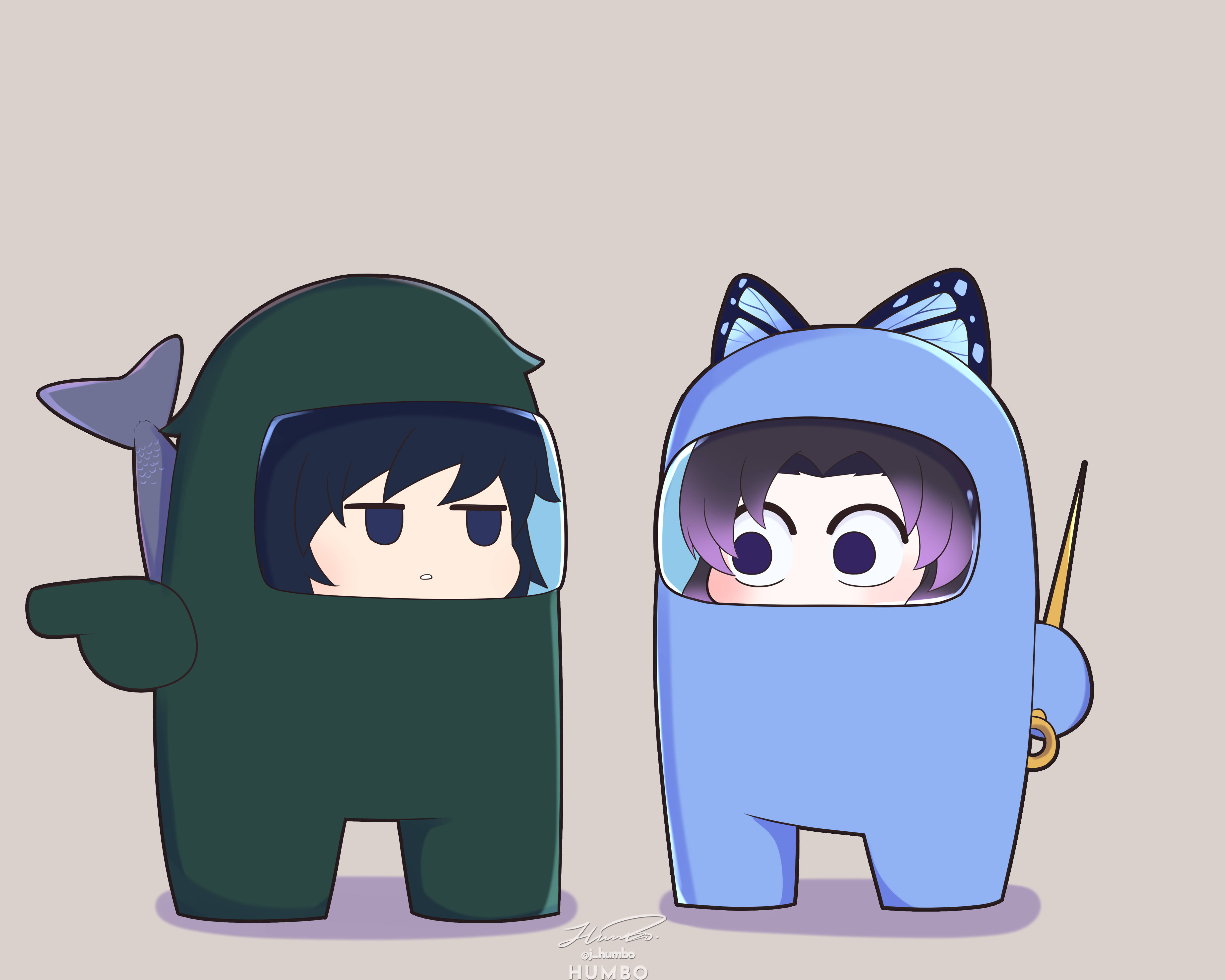 Sej Chibi Demon Slayer Wallpapers