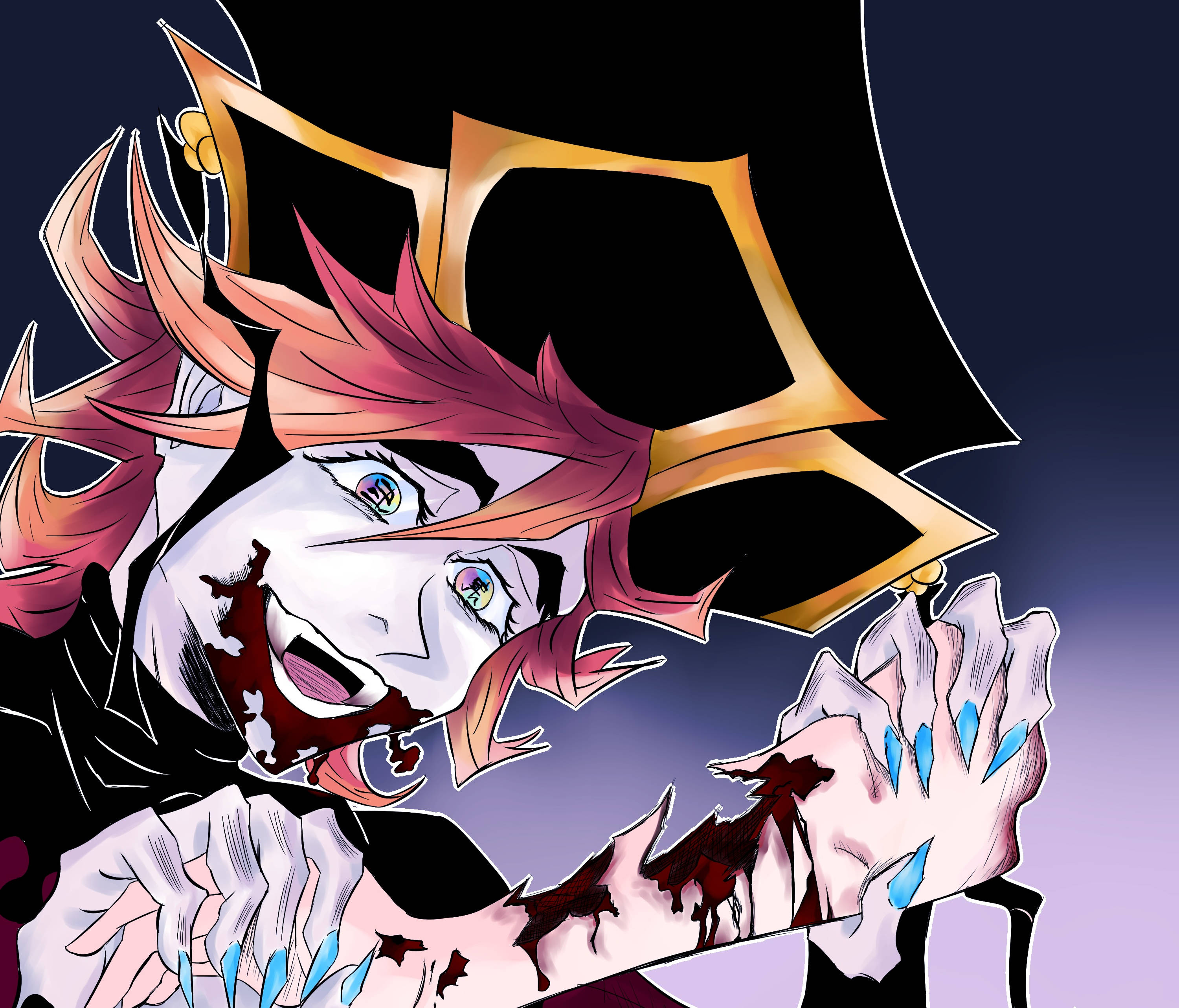 Sej Demon Slayer såret Wallpapers