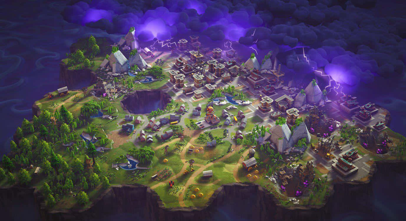 Sej Fortnite-baggrund Wallpapers